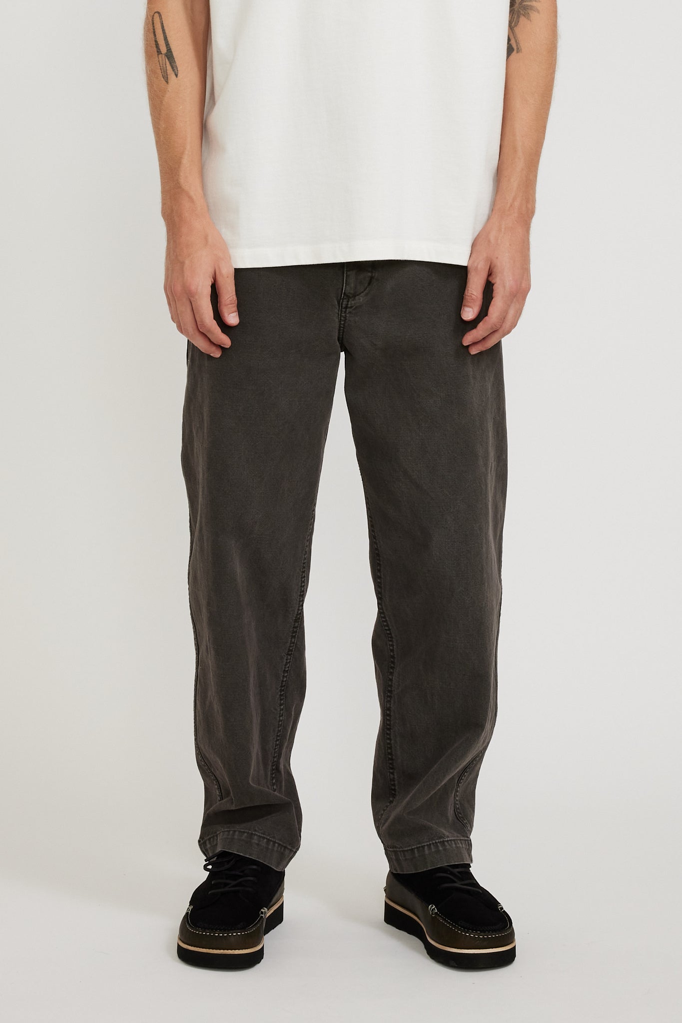 Pilgrim Surf Supply | Minimalist Salathe Pant Charcoal Grey | Maplestore