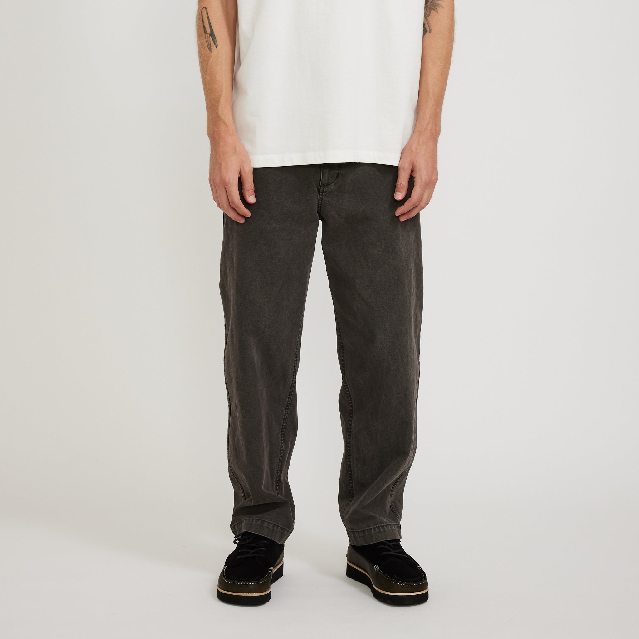 Pilgrim Surf Supply | Minimalist Salathe Pant Charcoal Grey | Maplestore
