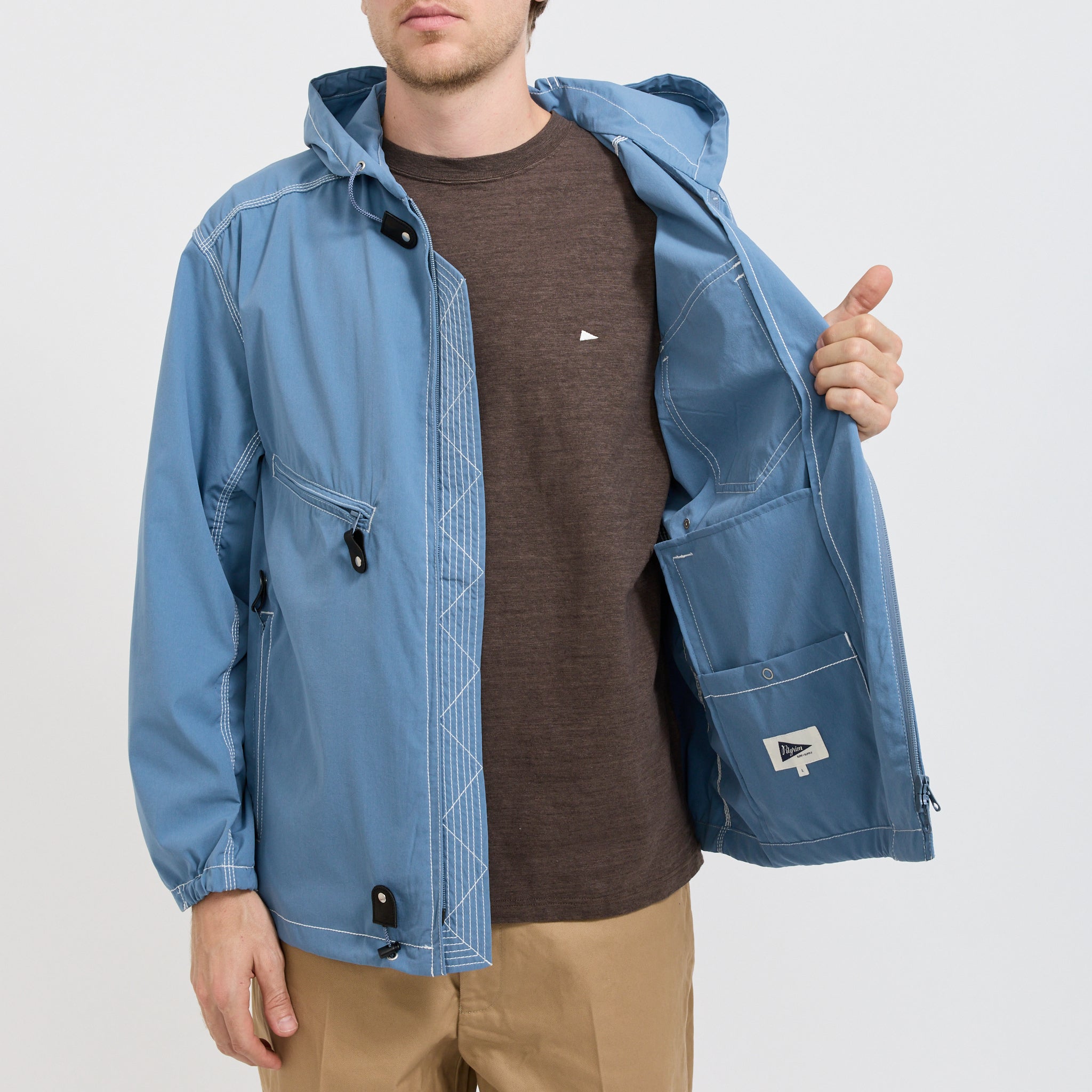 Russel Zip Parka Slate
