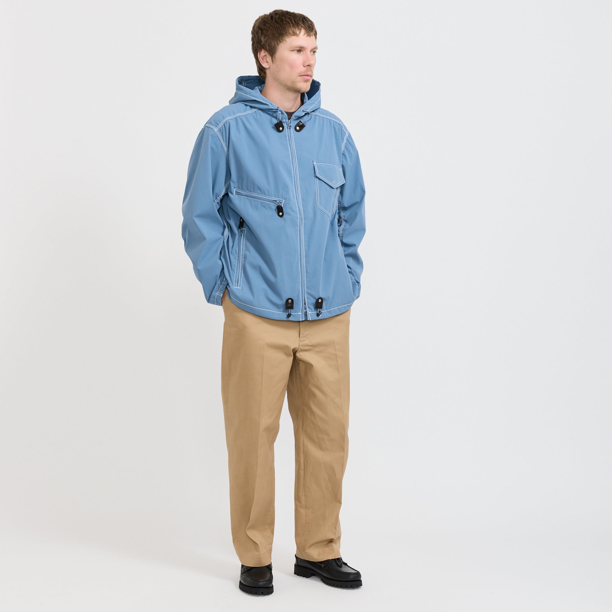 Russel Zip Parka Slate