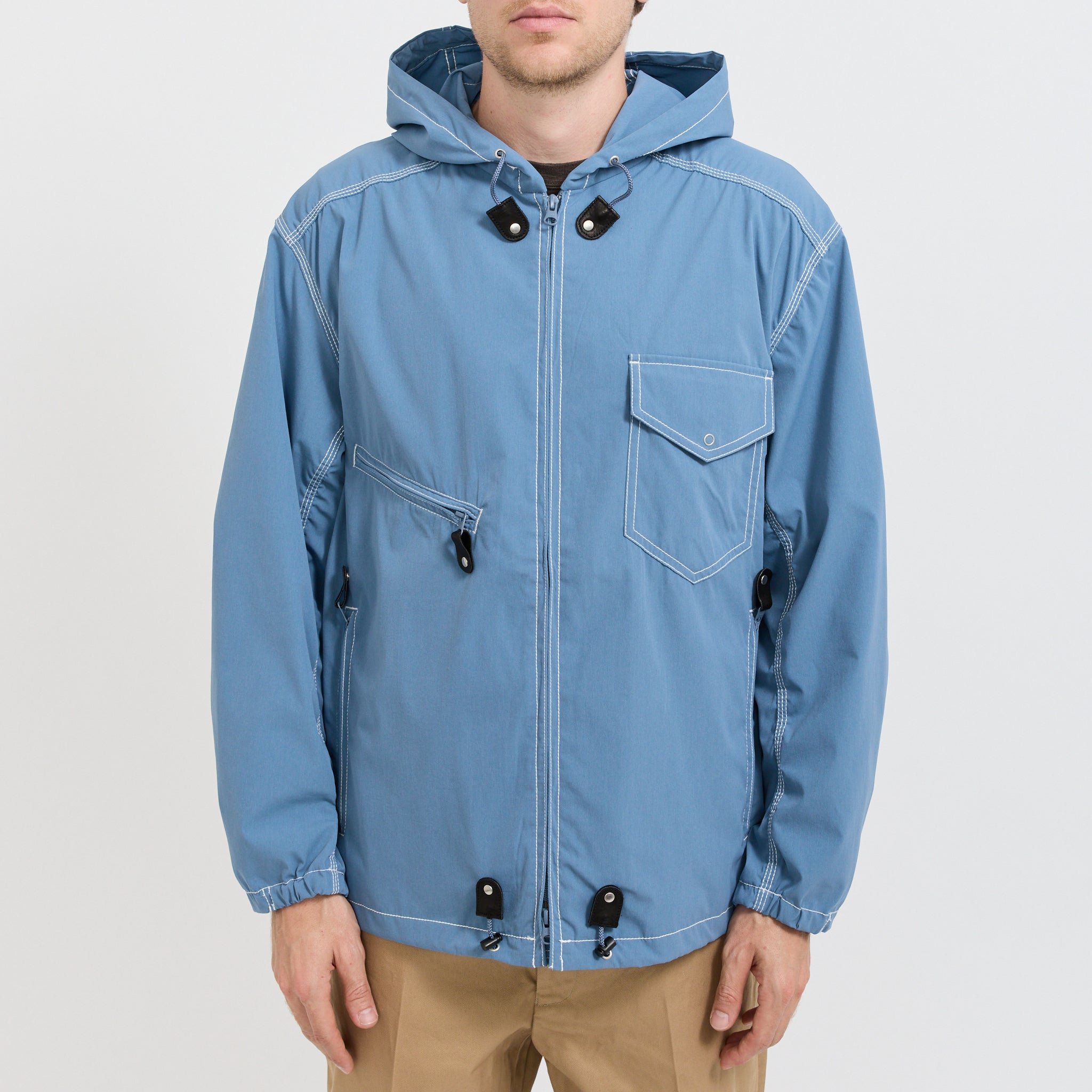 Russel Zip Parka Slate