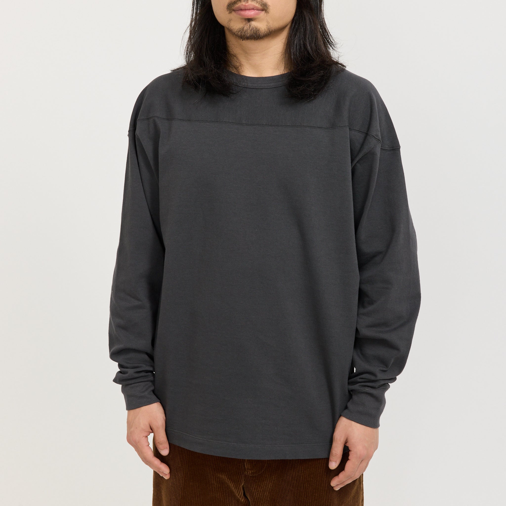 Teddy Athletic LS Tee Dark Brown