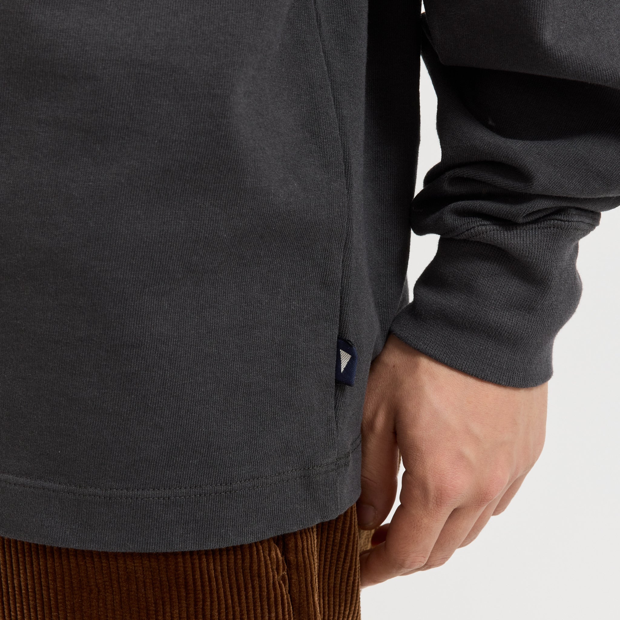 Teddy Athletic LS Tee Dark Brown