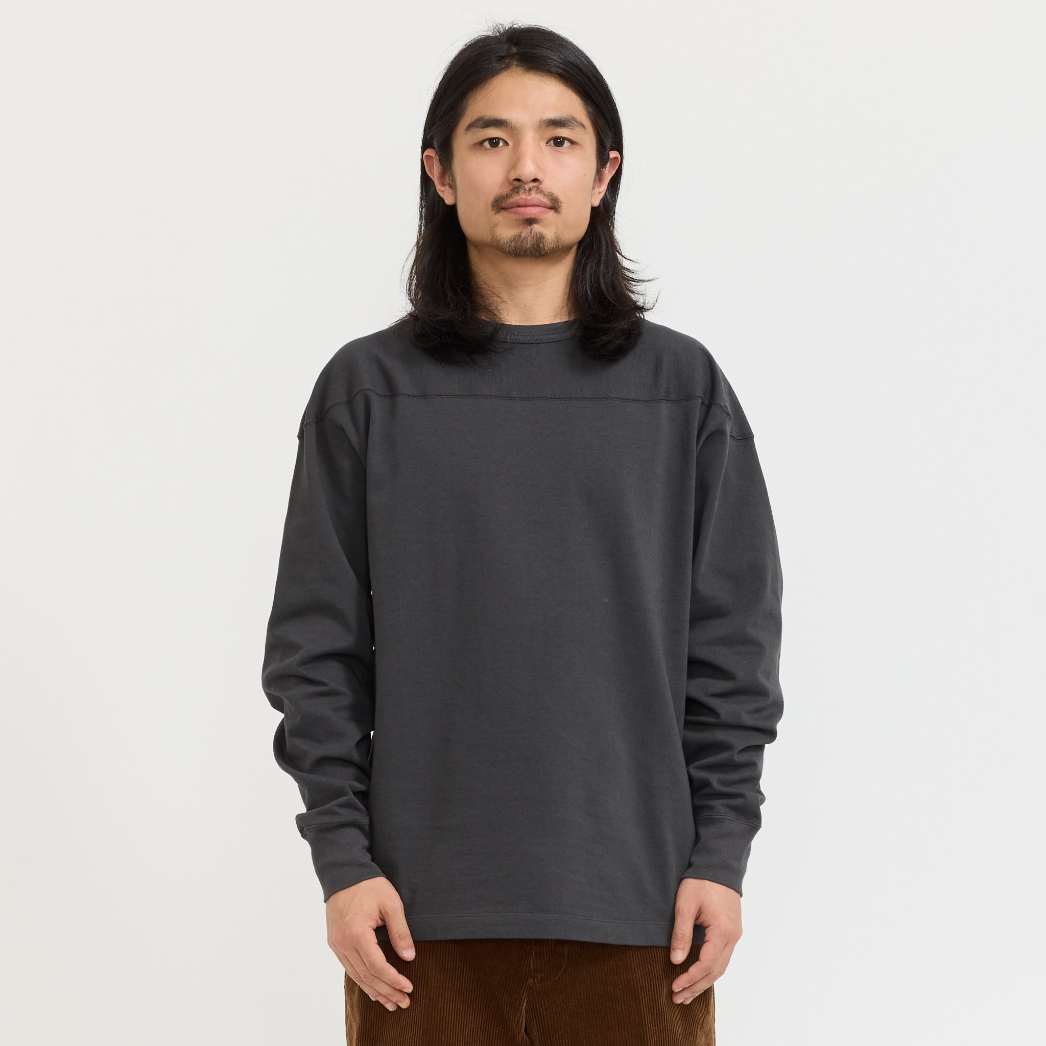 Teddy Athletic LS Tee Dark Brown