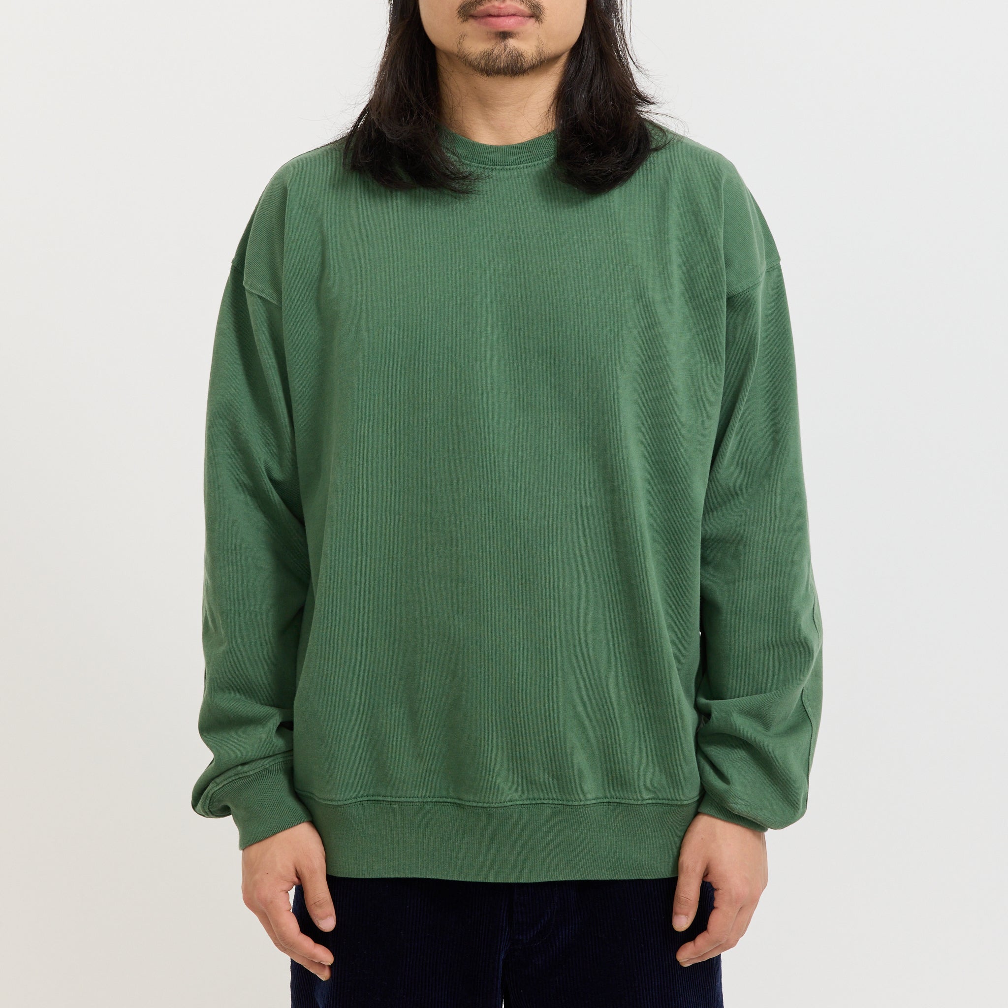 Jaar Reinforced Crew Faded Green