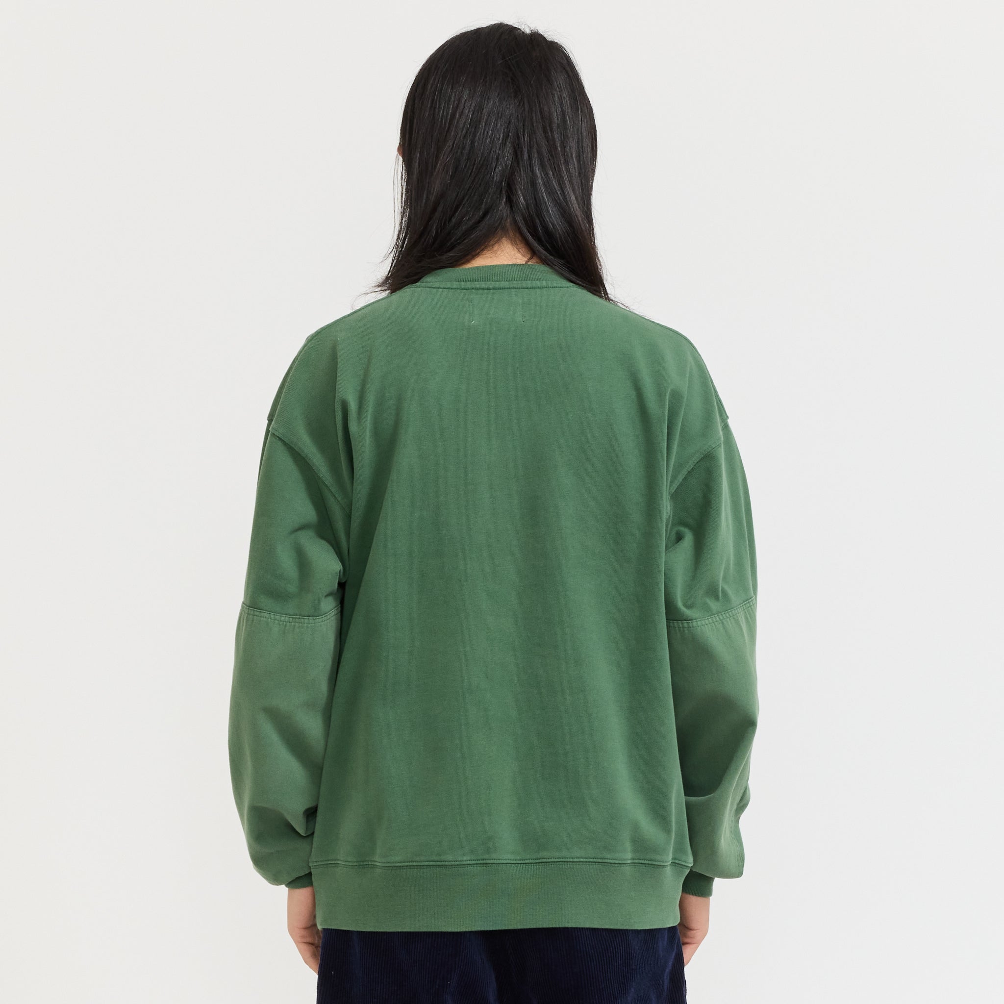 Jaar Reinforced Crew Faded Green