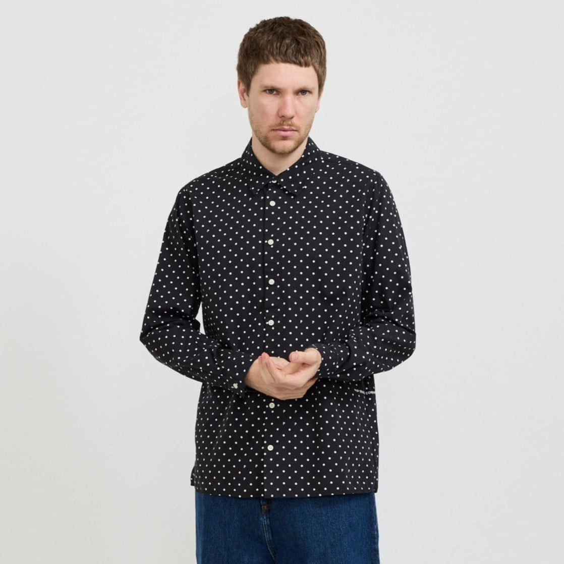 Polkadot Shirt Black/White | Maplestore Polkadot Shirt Black/White | Maplestore