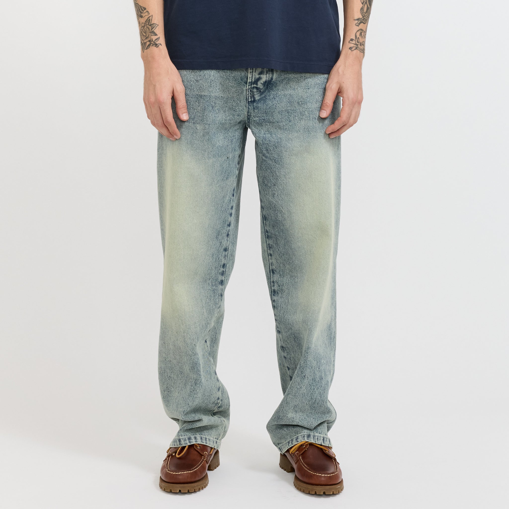Beattie Denim Pants Rinsed Denim