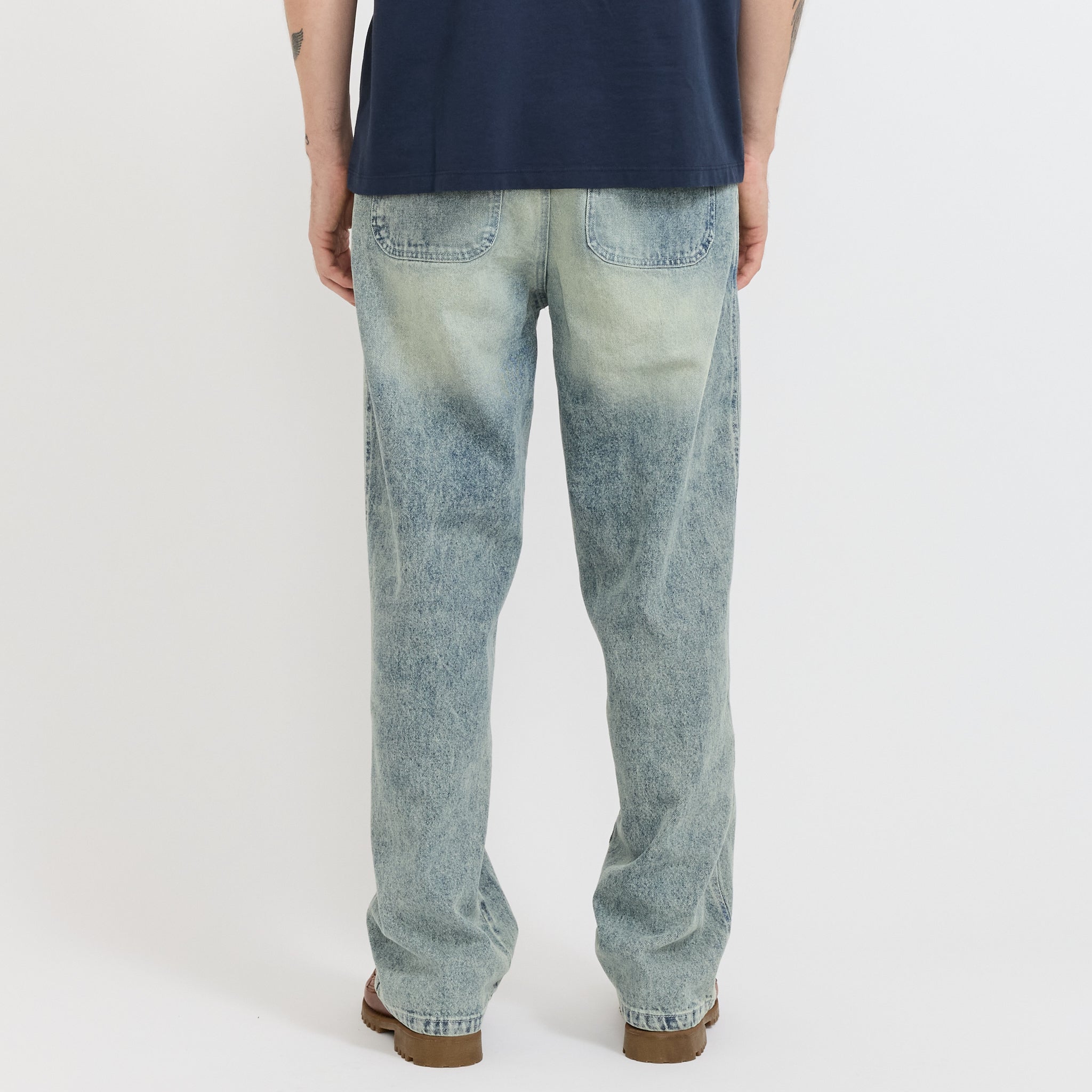 Beattie Denim Pants Rinsed Denim