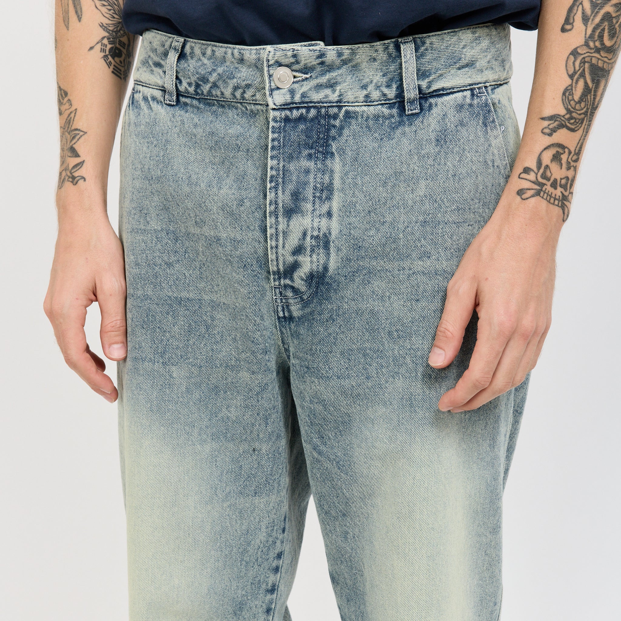 Beattie Denim Pants Rinsed Denim