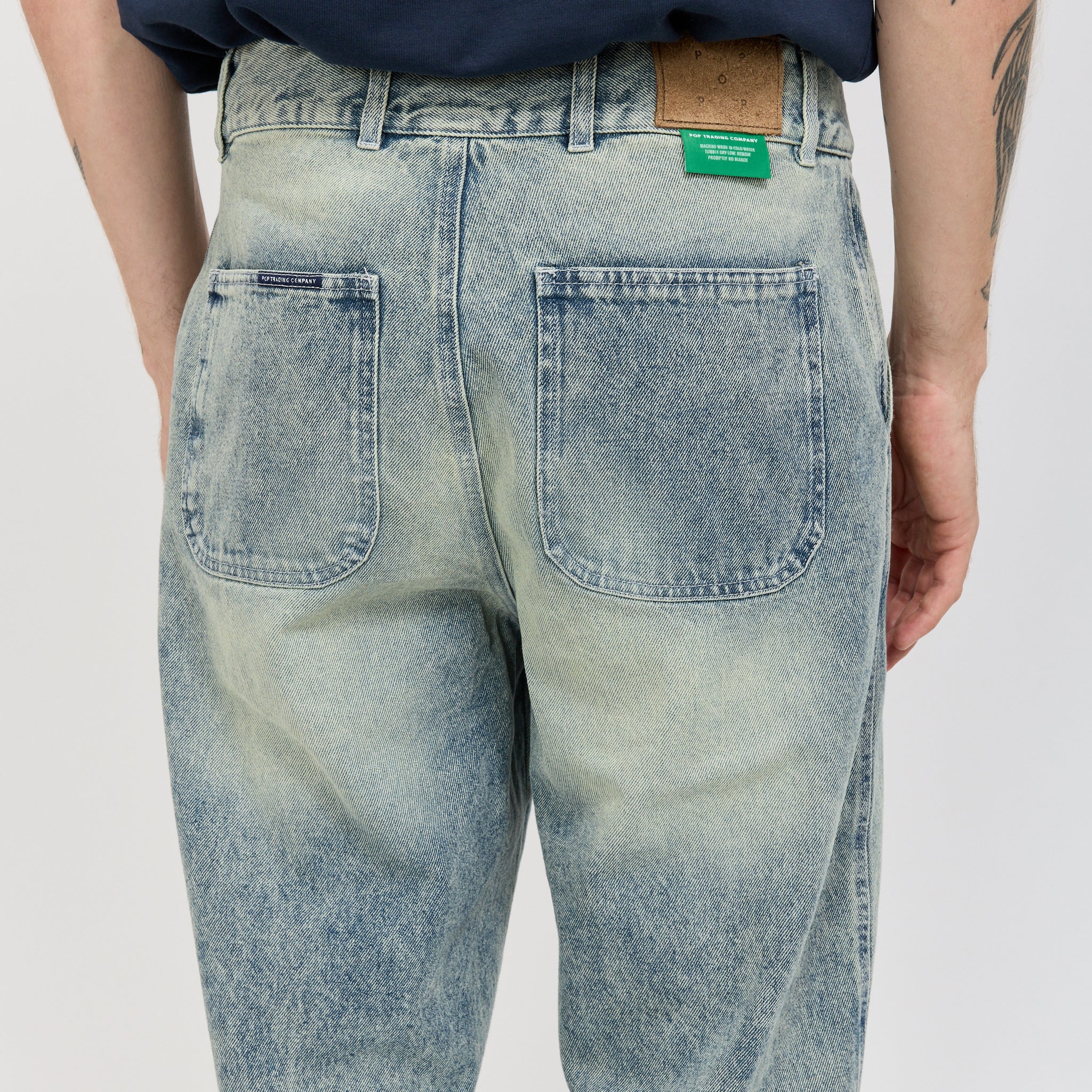 Beattie Denim Pants Rinsed Denim