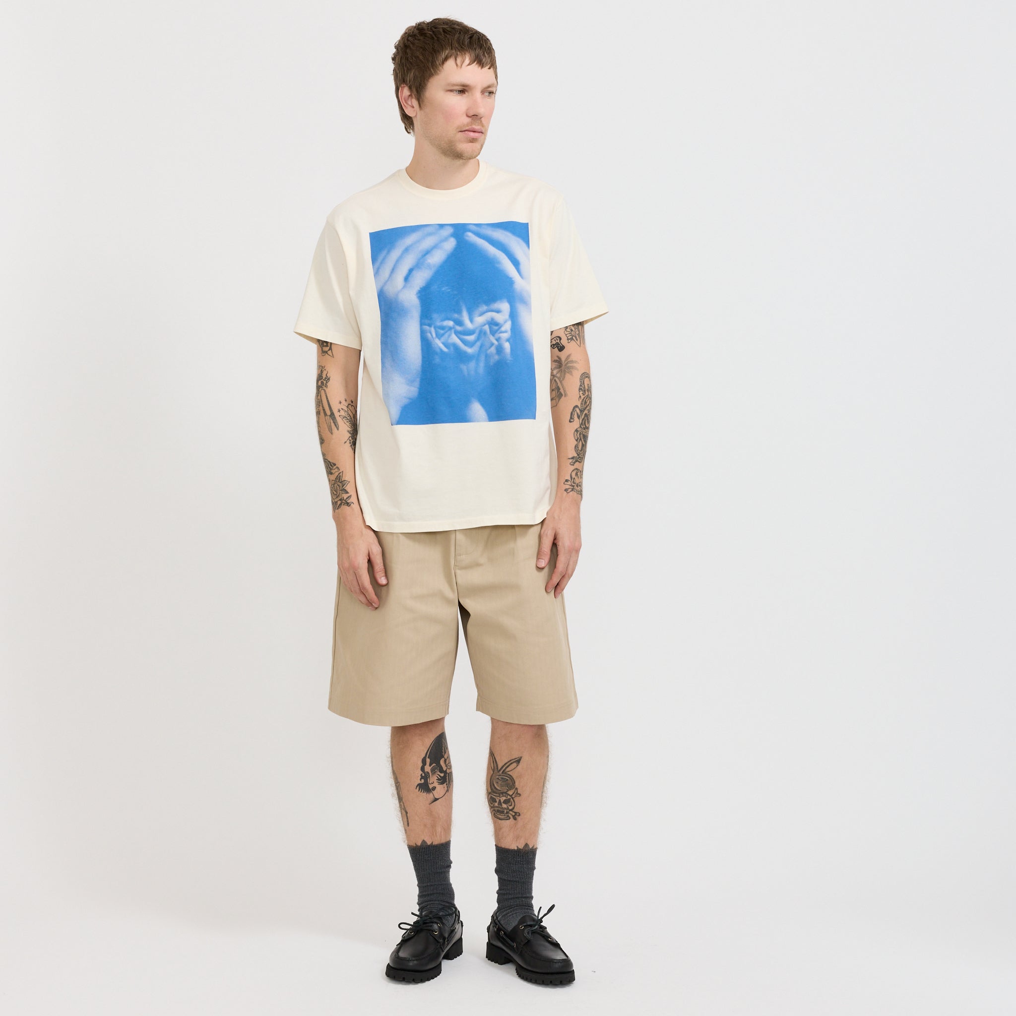 Boat Short White Pepper