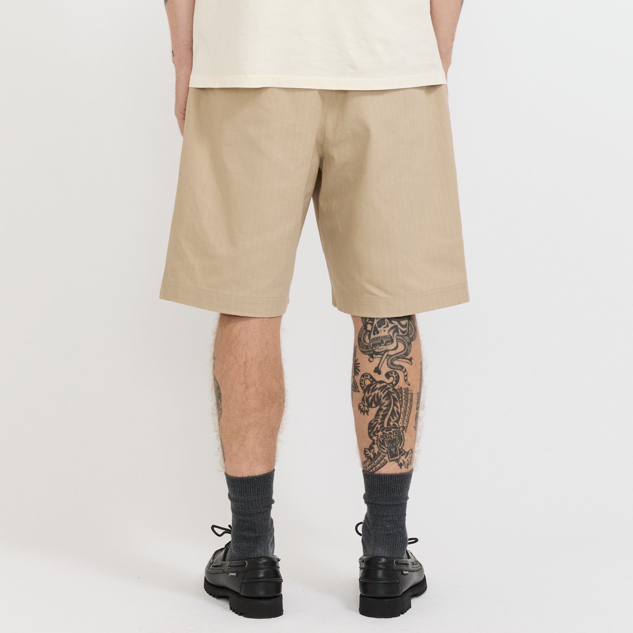Boat Short White Pepper