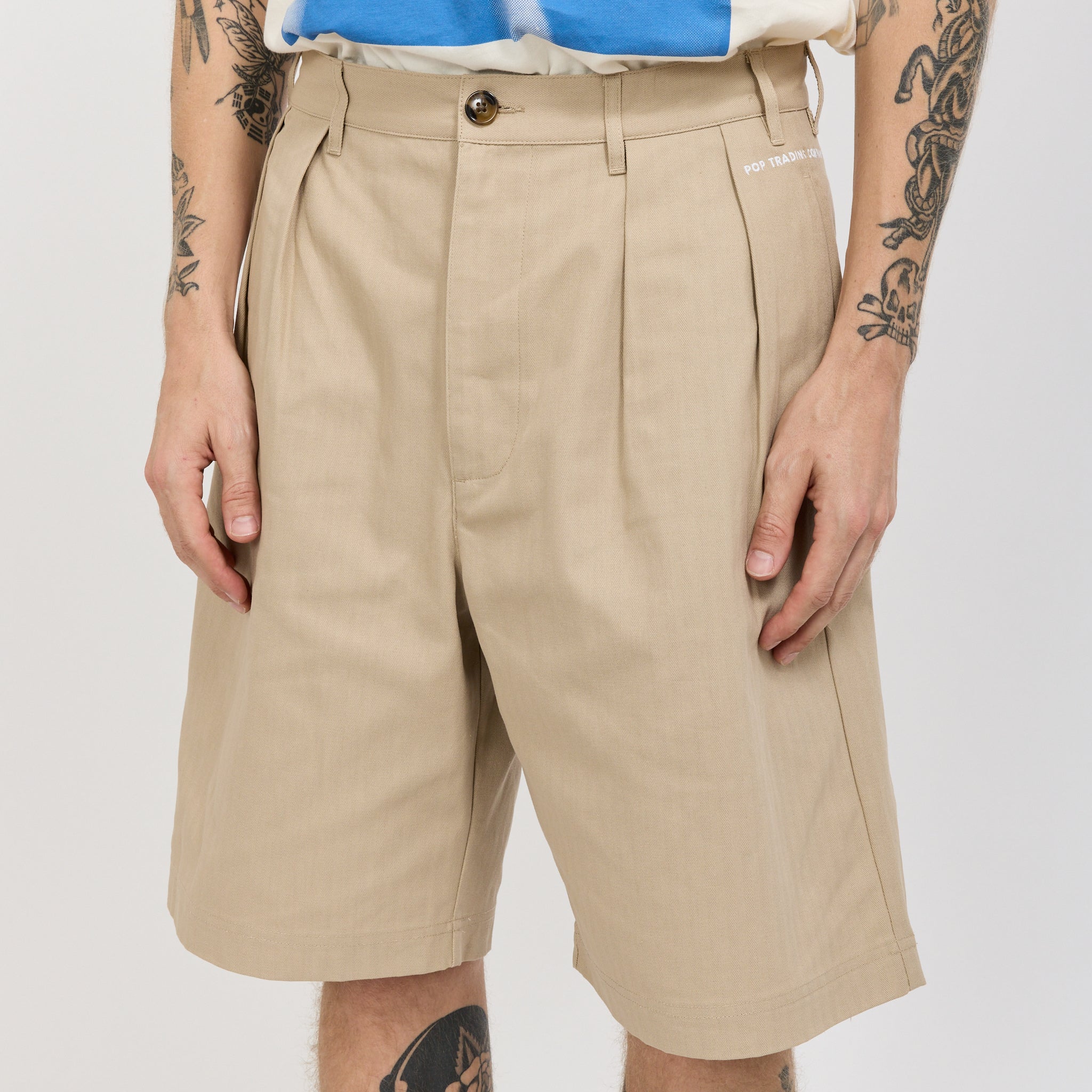 Boat Short White Pepper