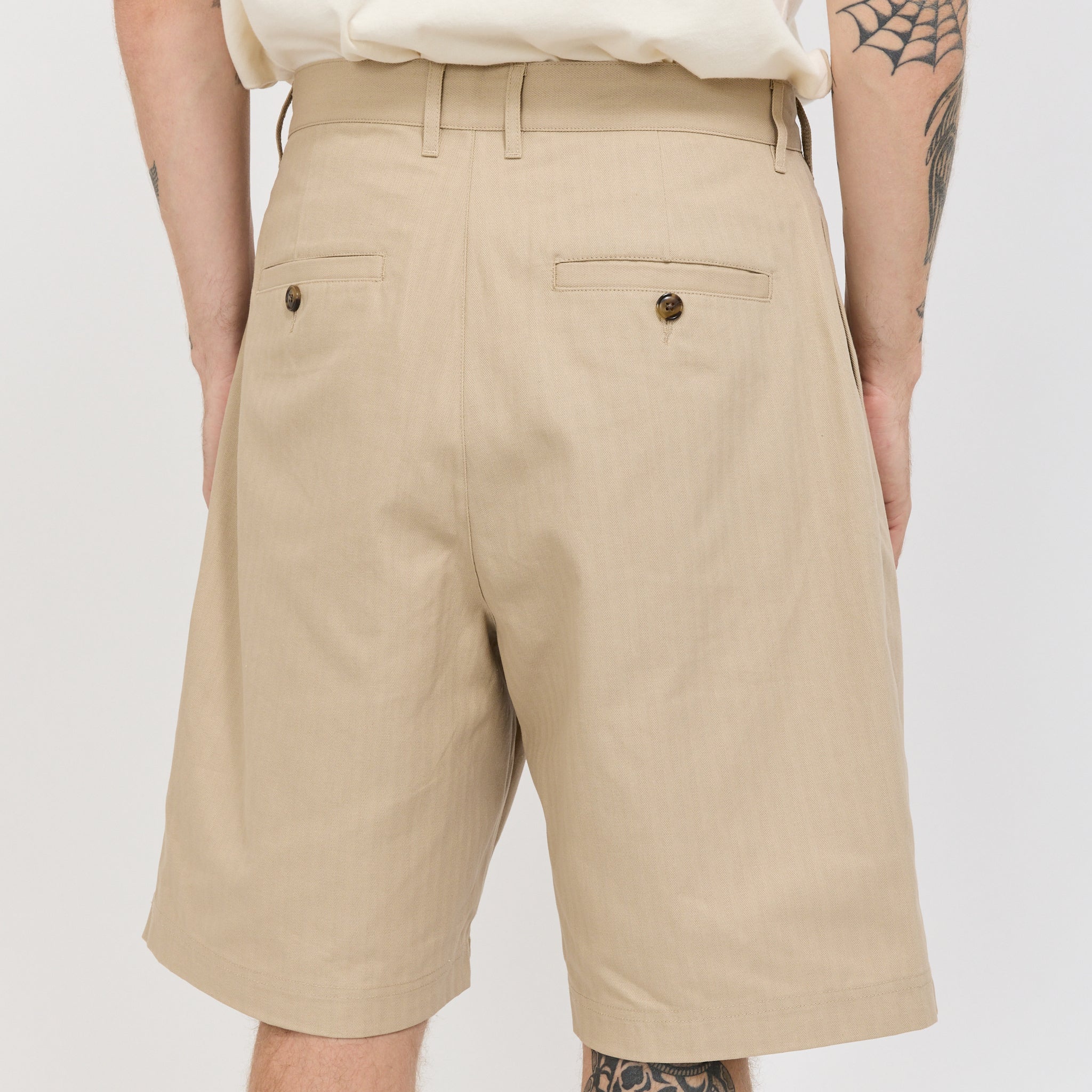 Boat Short White Pepper