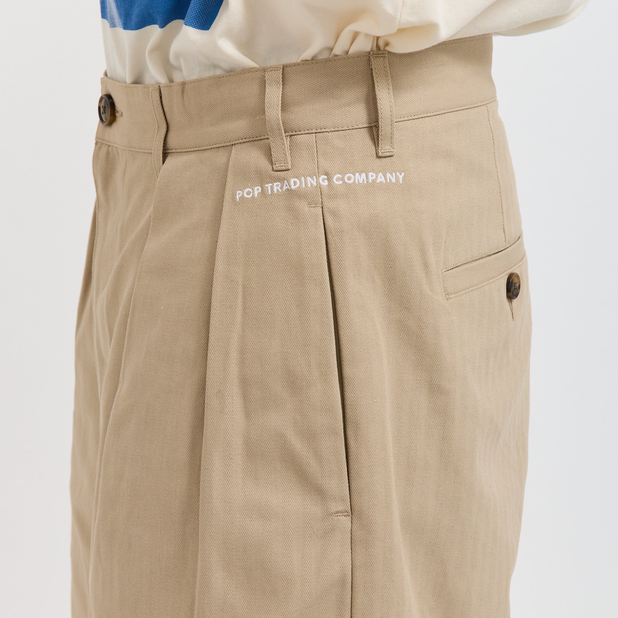 Boat Short White Pepper