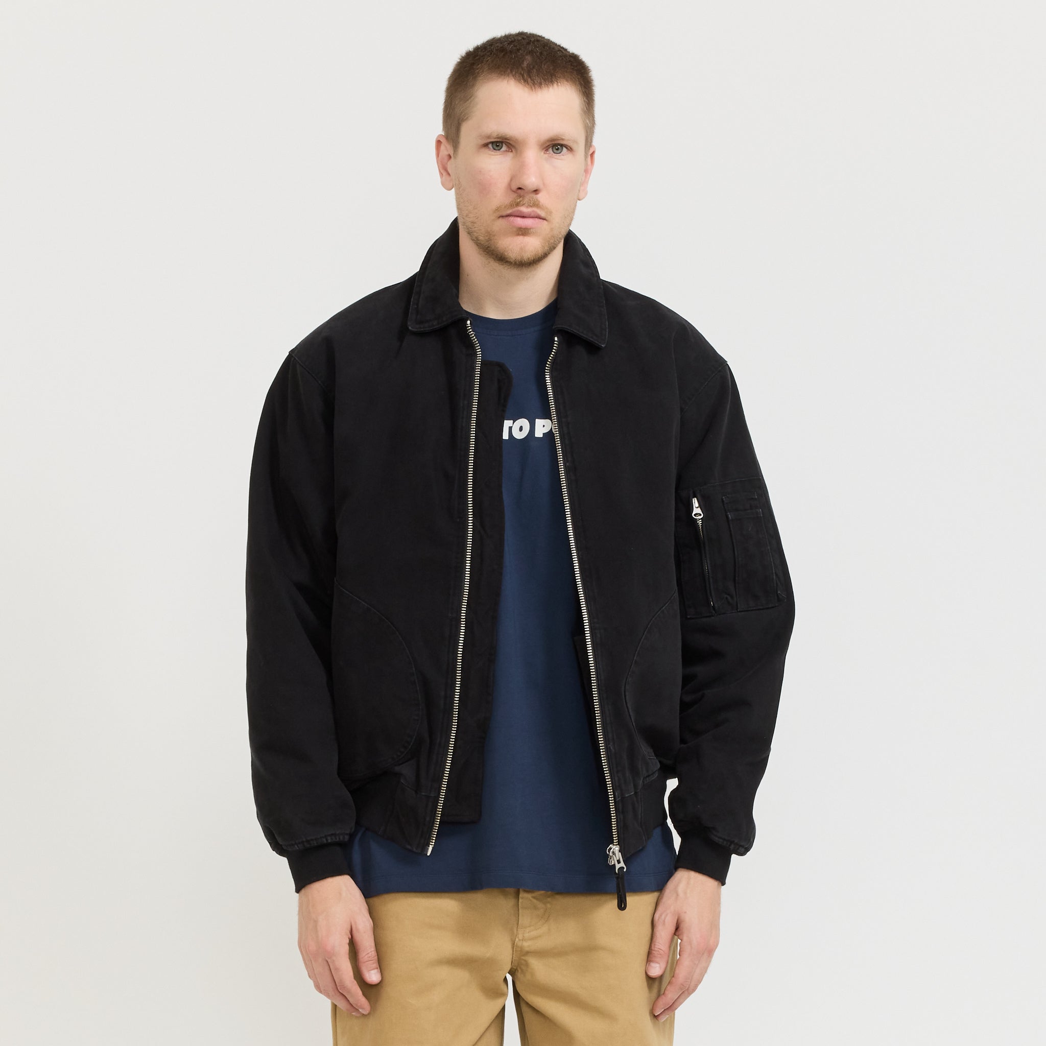 Flight Jacket Black