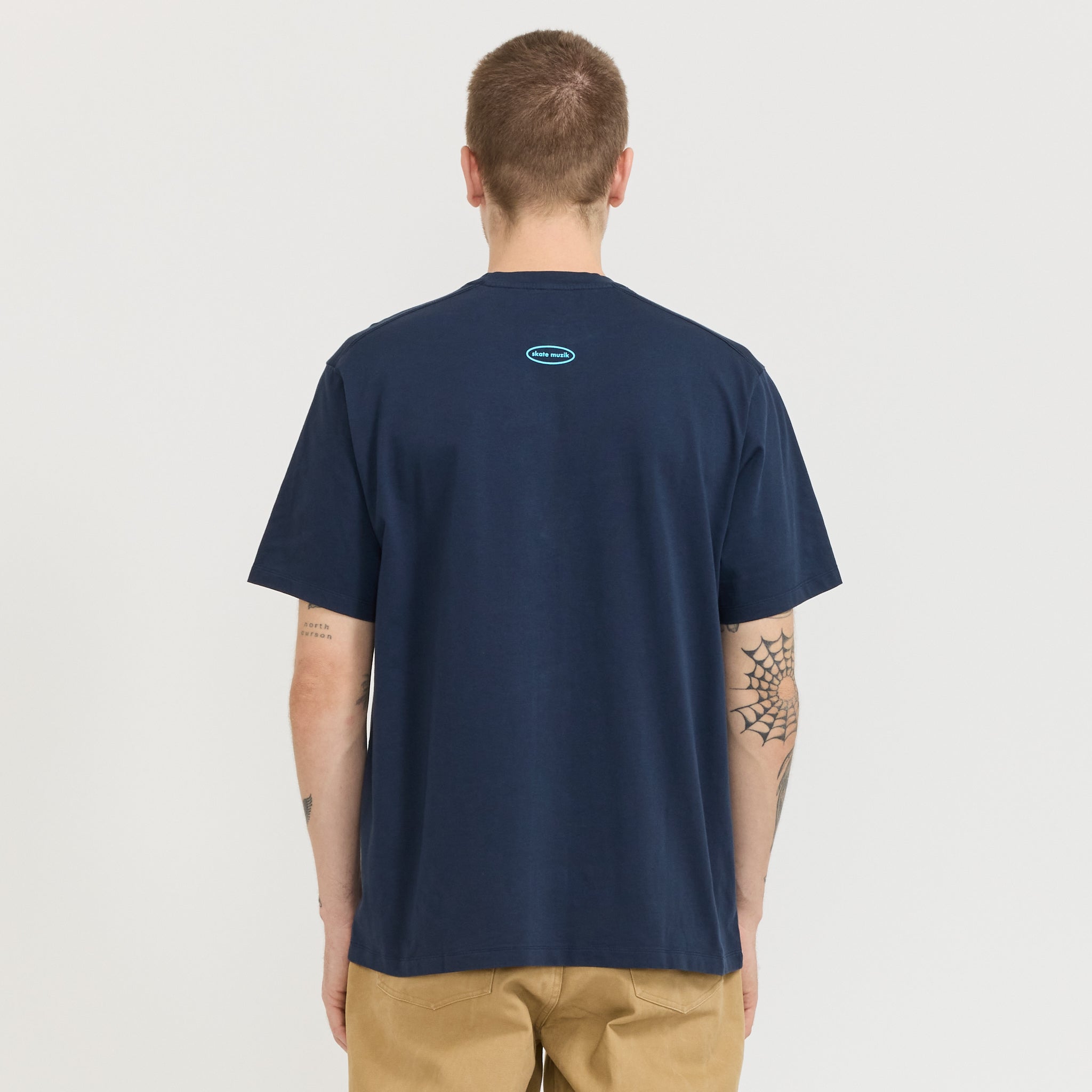 Skatemuzik T-Shirt Navy