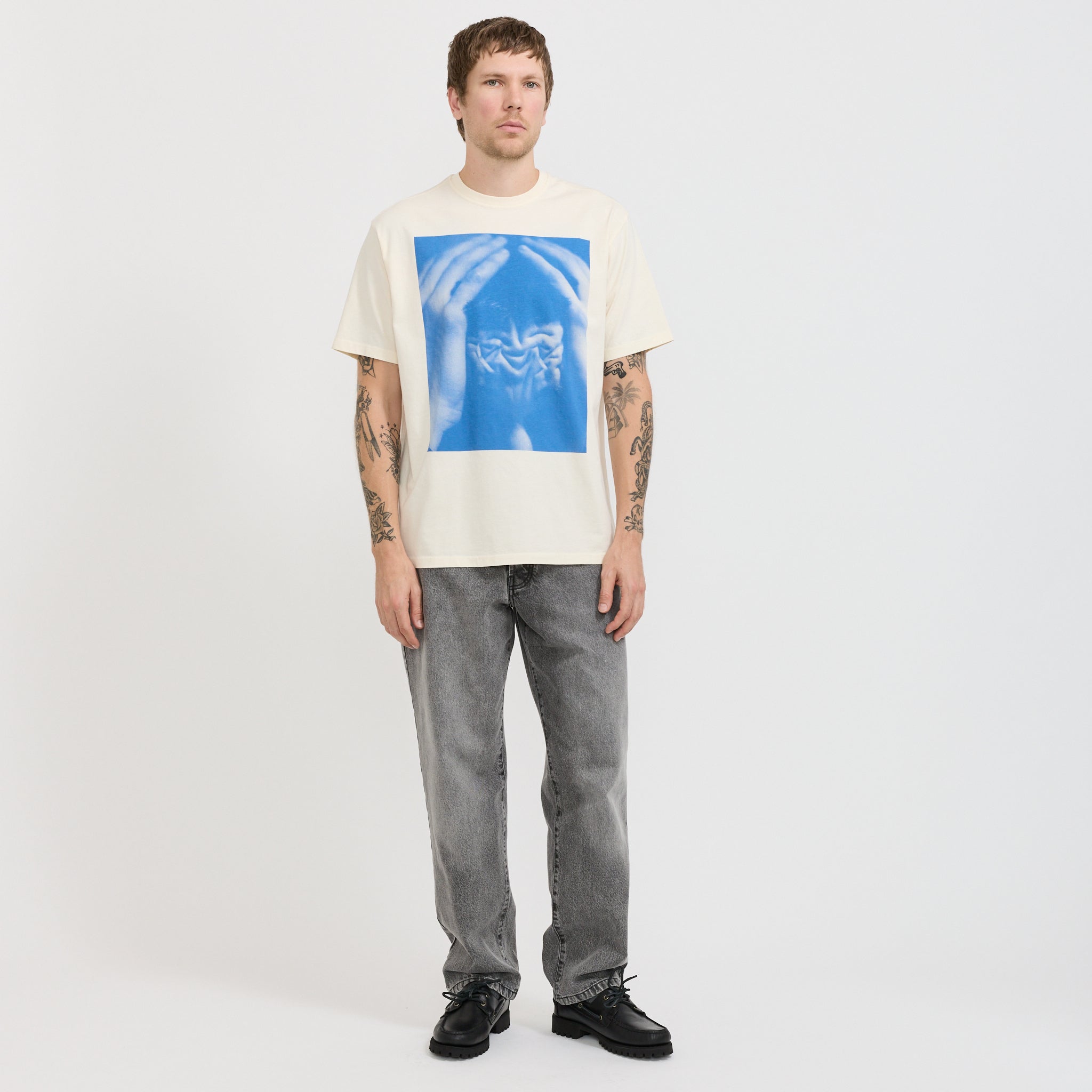 Drs Denim Pants Light Grey
