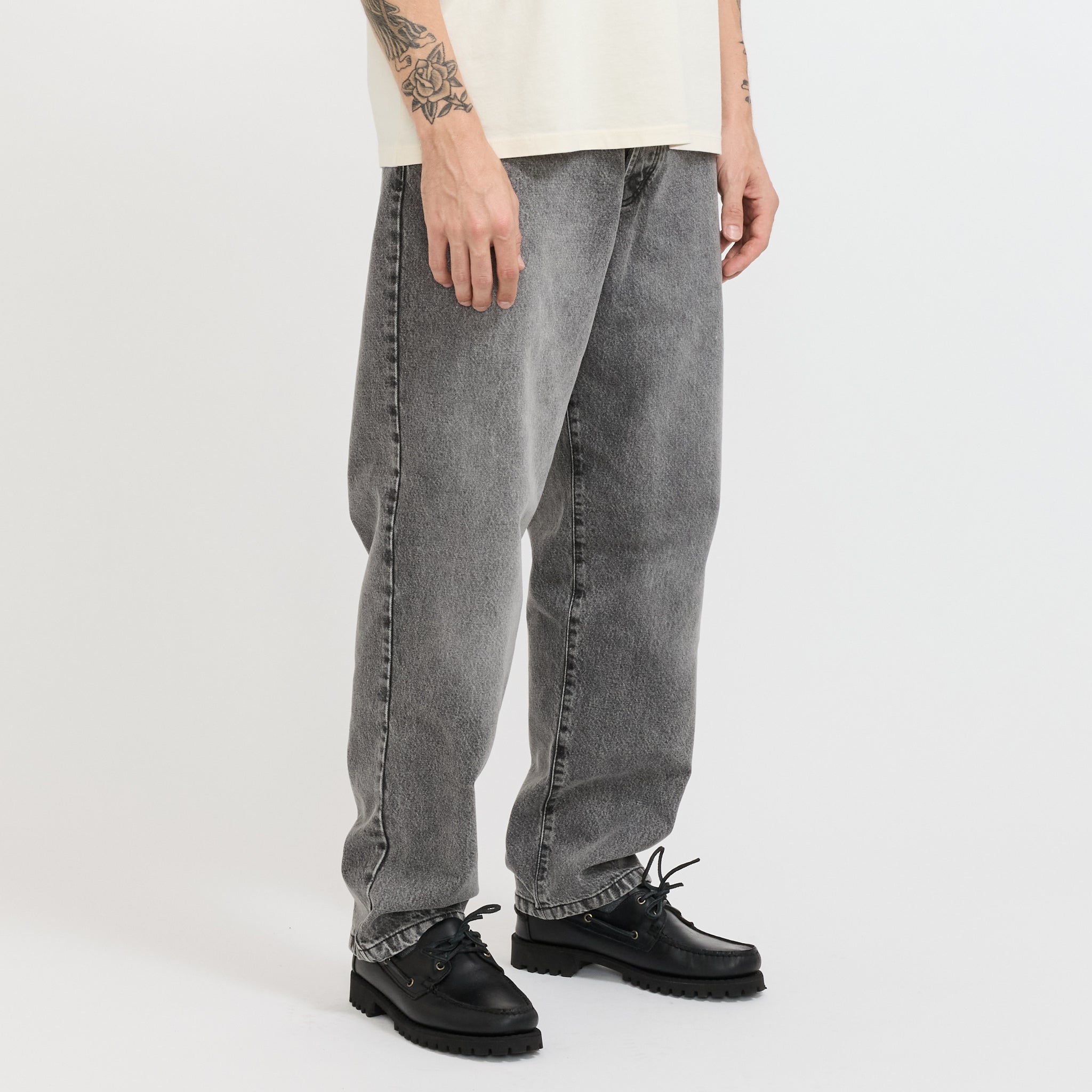 Drs Denim Pants Light Grey