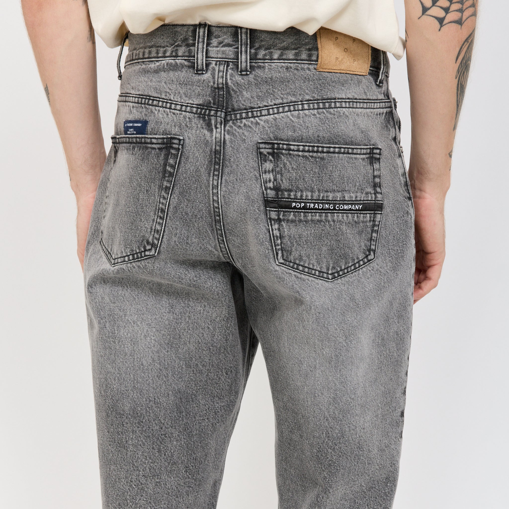 Drs Denim Pants Light Grey
