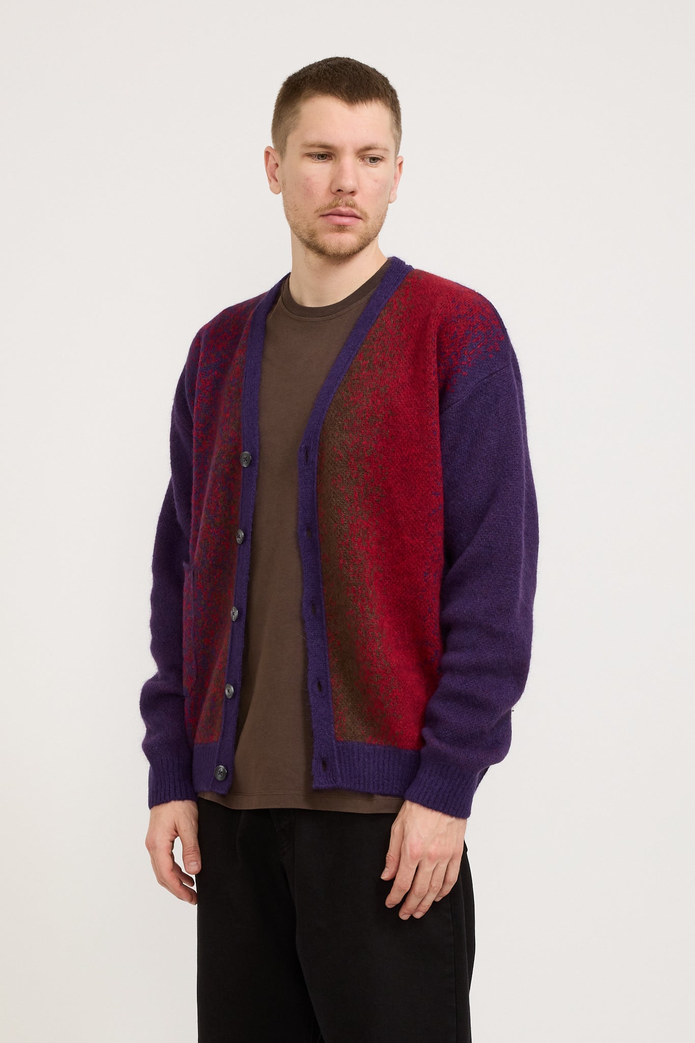 Pop Trading Company | Knitted Cardigan Mysterioso/Multi Colour | Maplestore