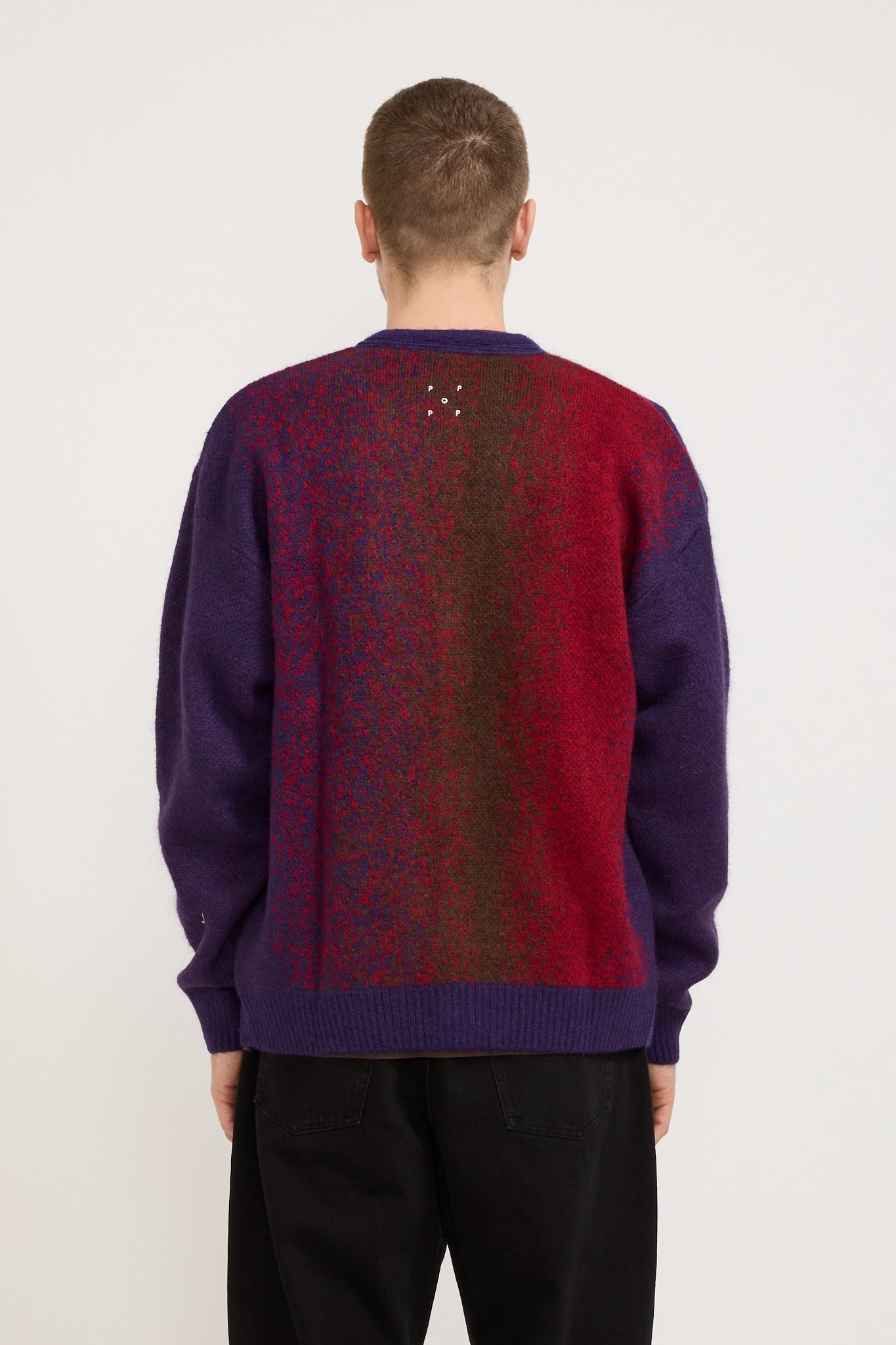 Pop Trading Company | Knitted Cardigan Mysterioso/Multi Colour | Maplestore