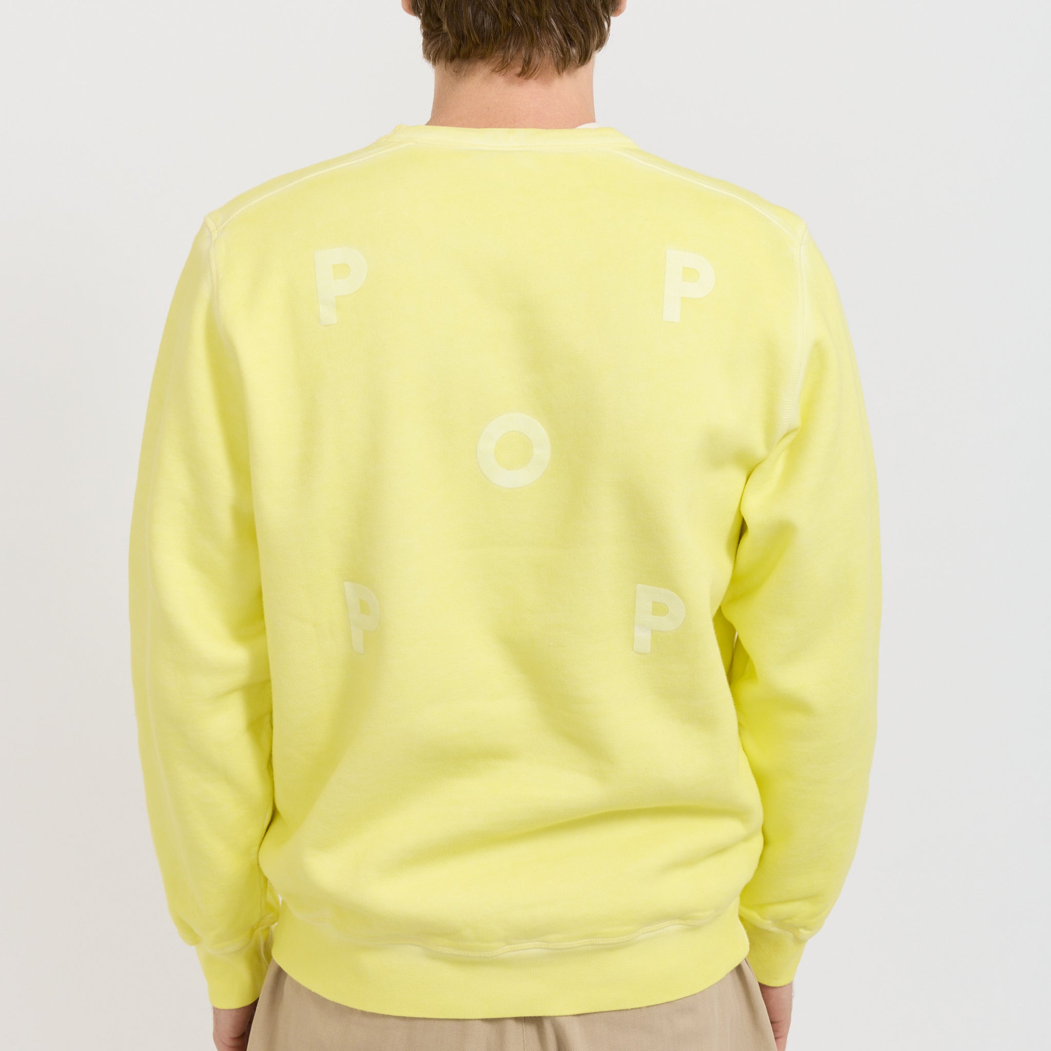 Logo Crewneck Sweat Lemon Grass