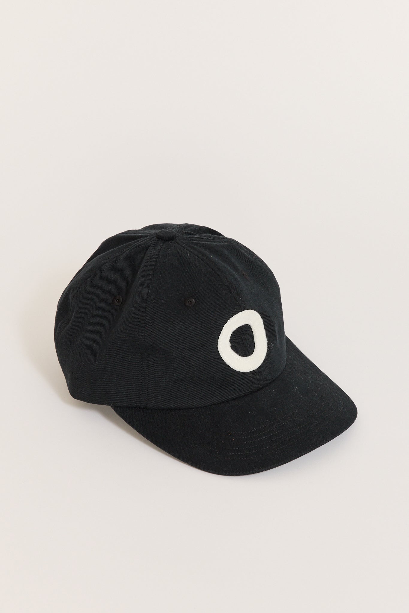 O Sixpanel Hat Black