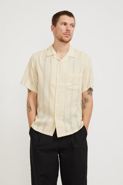 Portuguese Flannel | Almada Shirt Ecru | Maplestore
