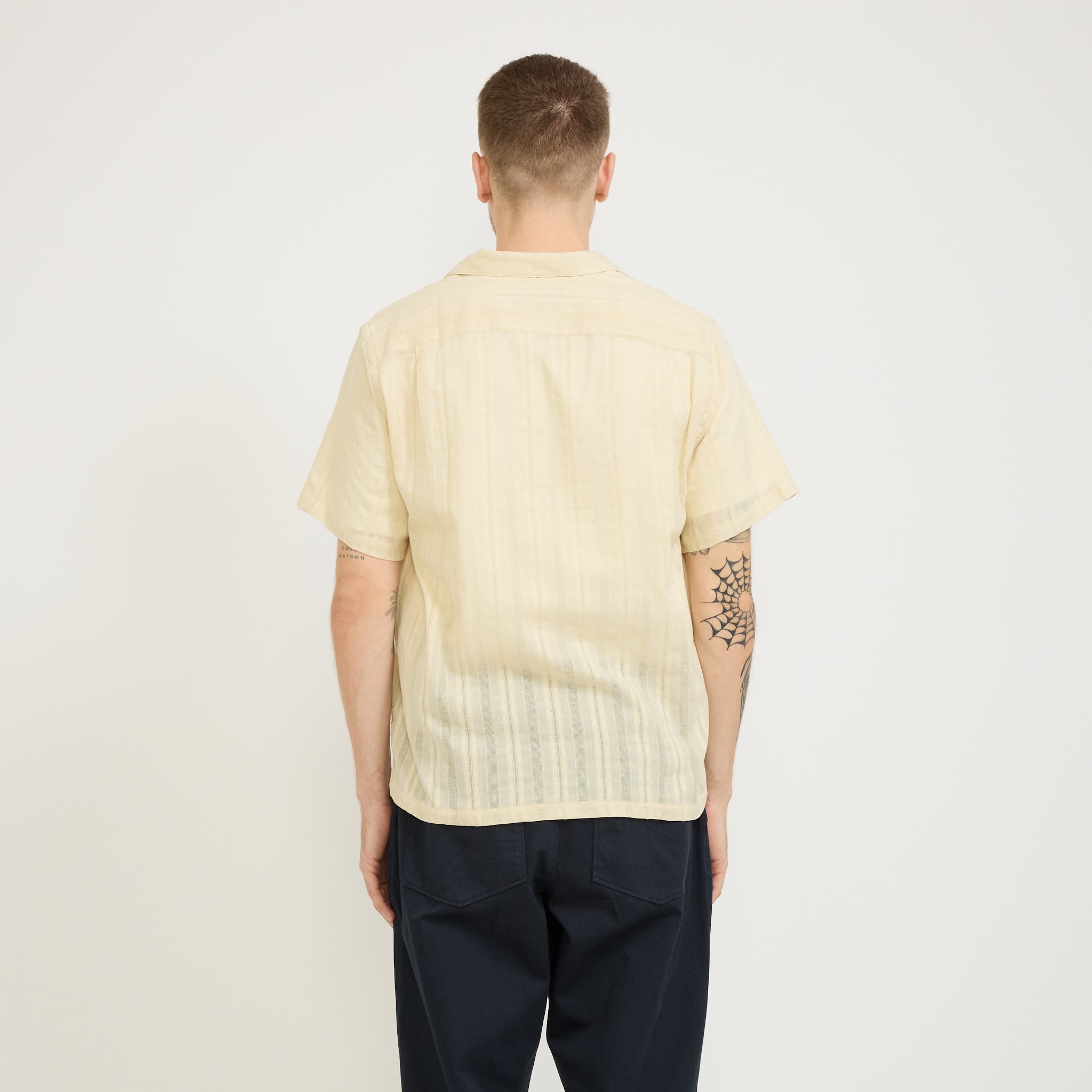 Portuguese Flannel | Almada Shirt Ecru | Maplestore