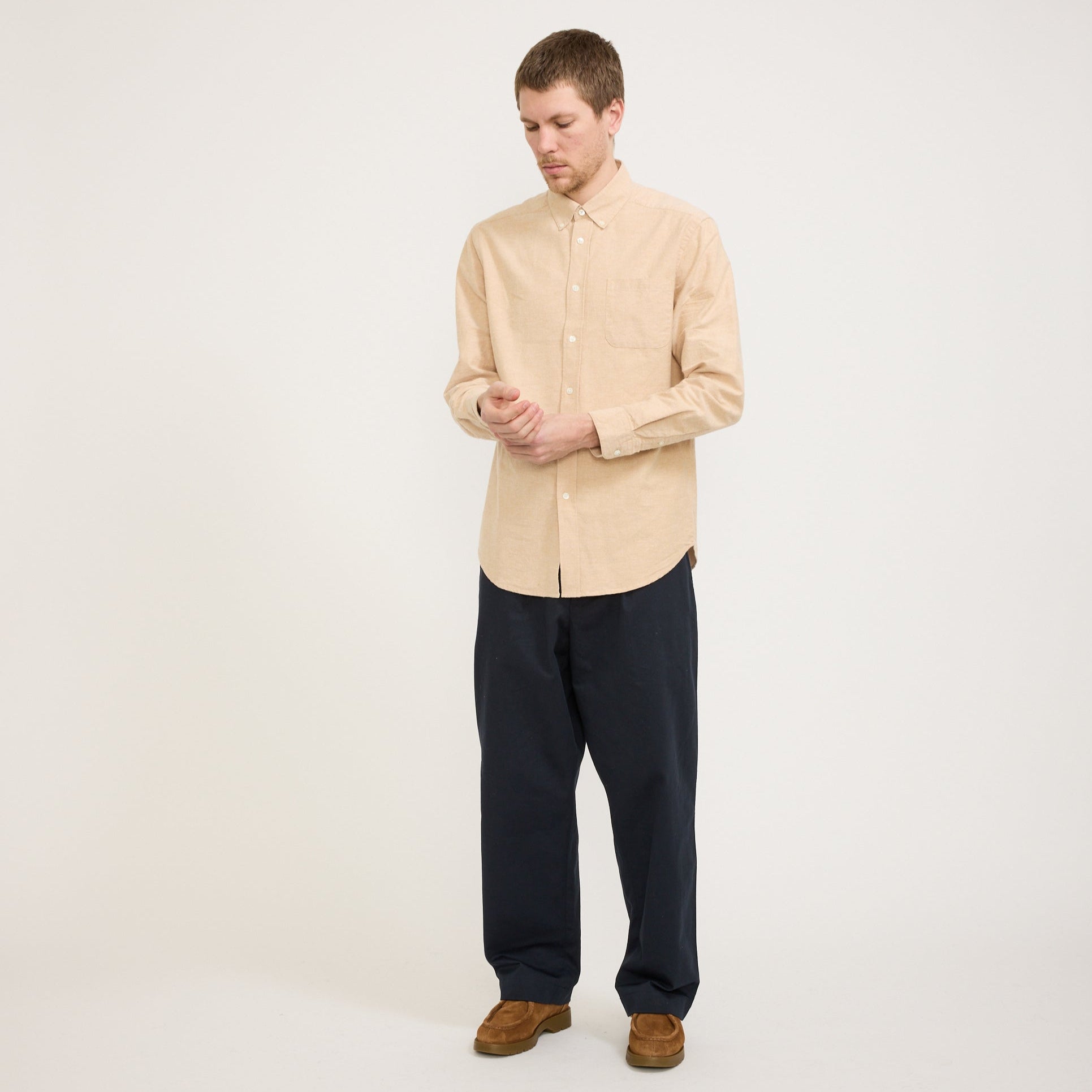 Portuguese Flannel | Brushed Oxford Shirt Salma | Maplestore