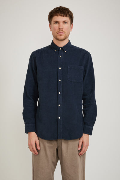 Portuguese Flannel | Lobo Shirt Navy | Maplestore