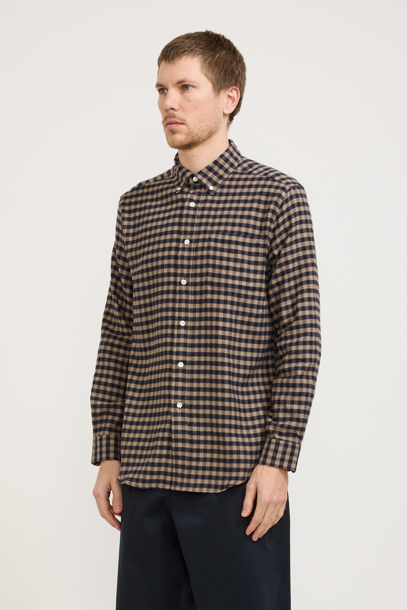 Portuguese Flannel | Roca Shirt Blue | Maplestore