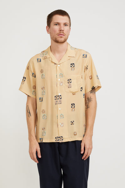 Portuguese Flannel | Salma Shirt Coral | Maplestore