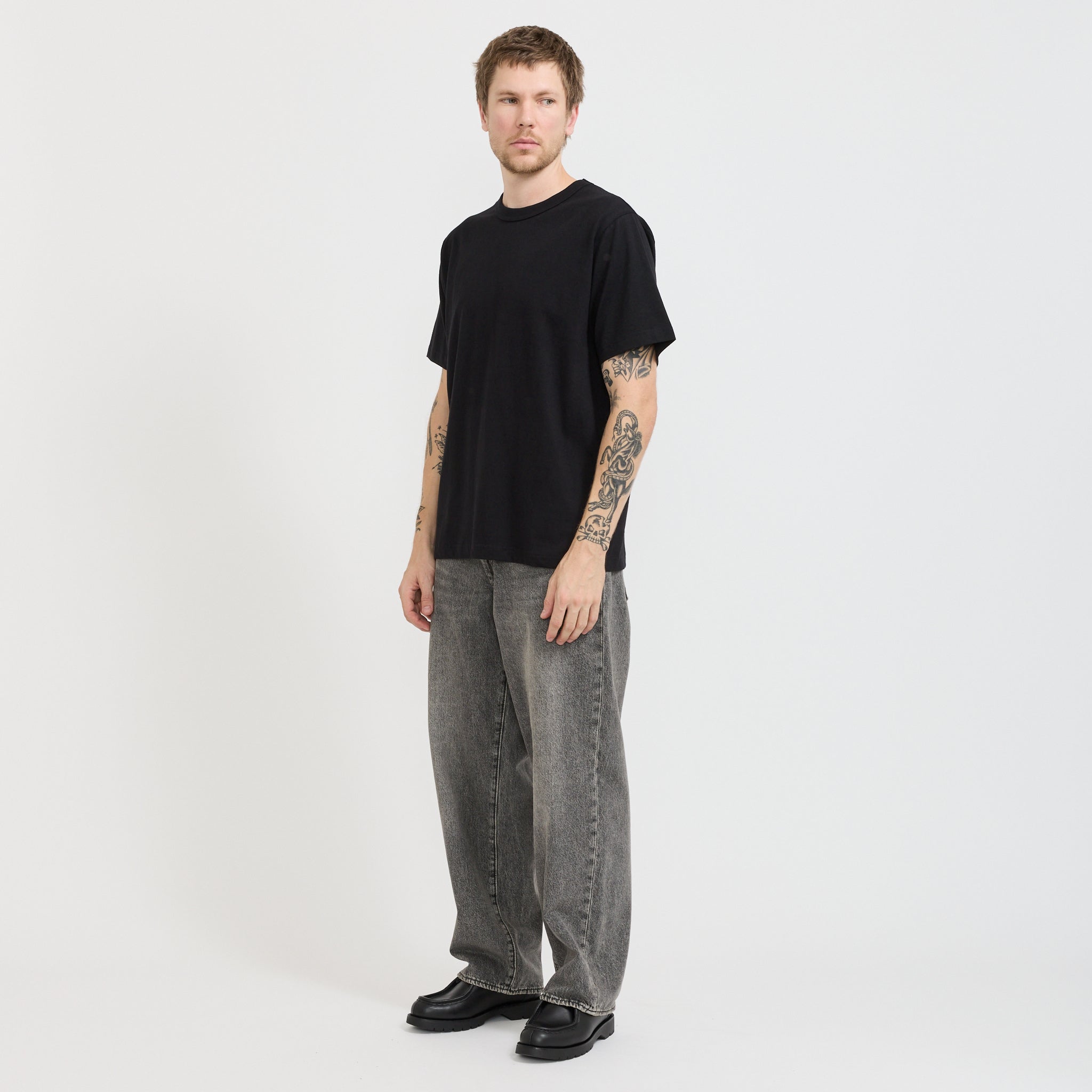 Power Goods | Archive Tee Two-Pack Black | Maplestore