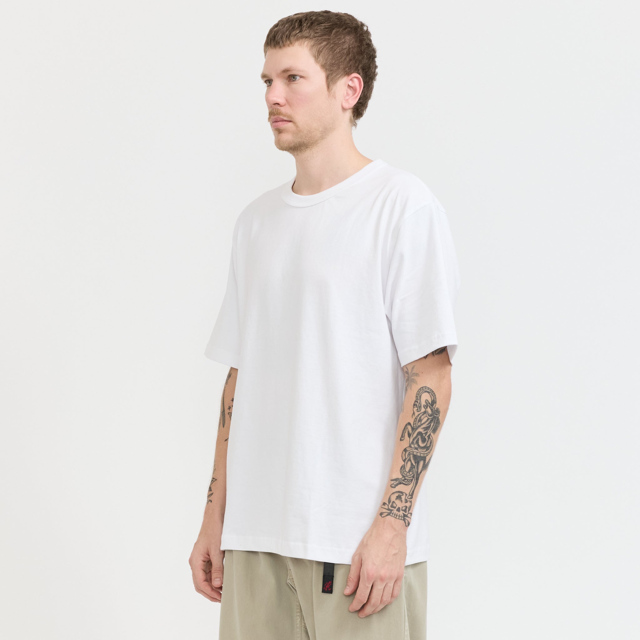 Power Goods | Archive Tee Two-Pack White | Maplestore