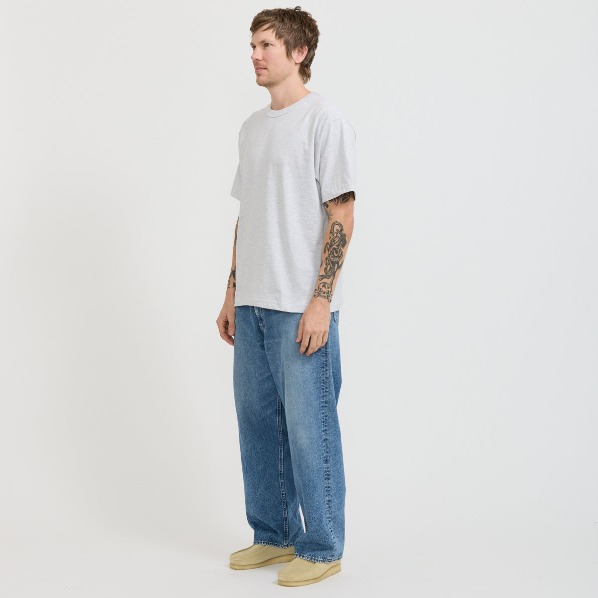Archive Tee Two-Pack Ash