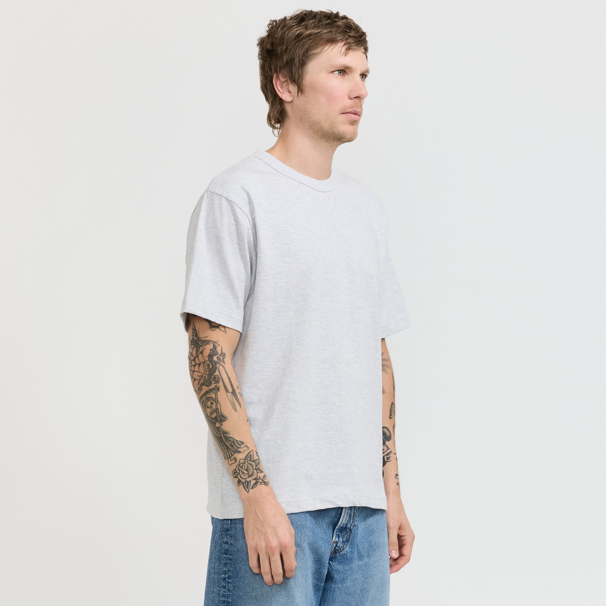 Archive Tee Two-Pack Ash