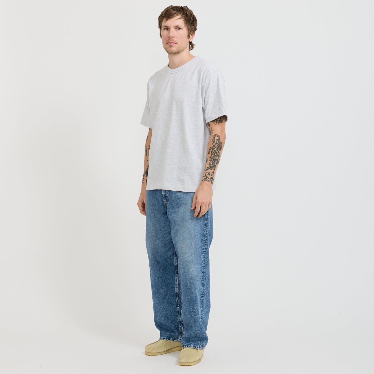Archive Tee Two-Pack Ash