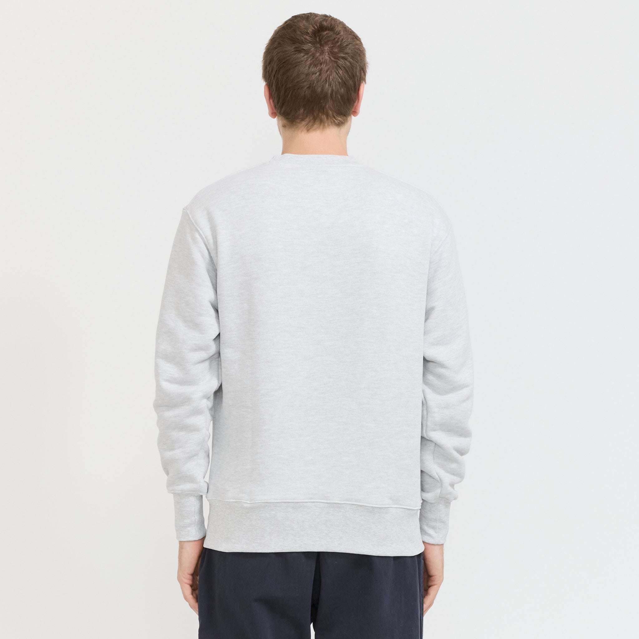 Power Goods | Loopback Crewneck Ash | Maplestore