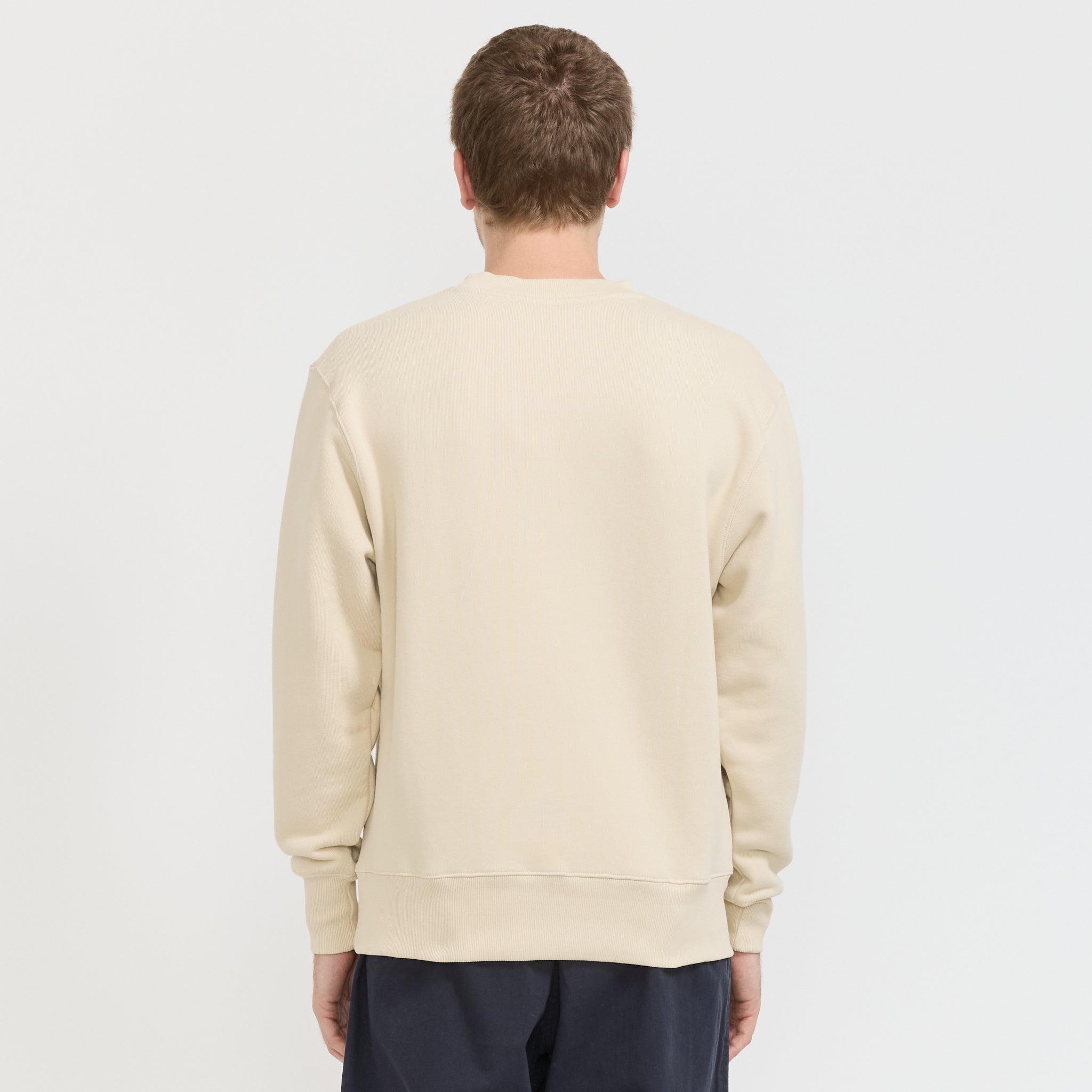 Power Goods | Loopback Crewneck Putty | Maplestore