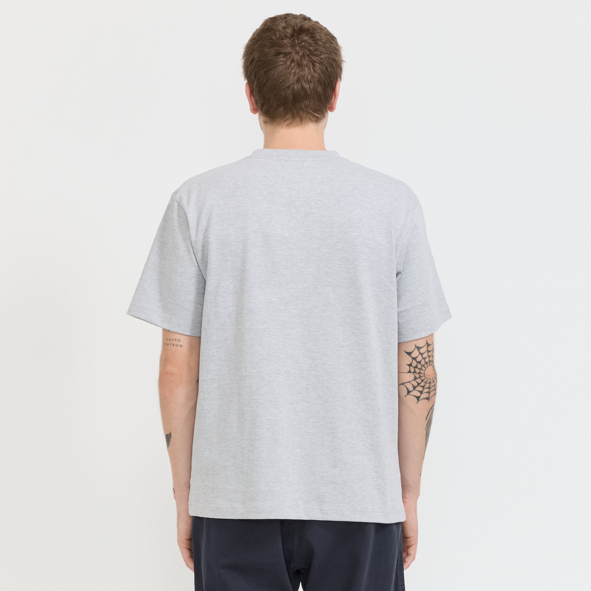Power Goods | Super Weight Tee Heather Grey | Maplestore