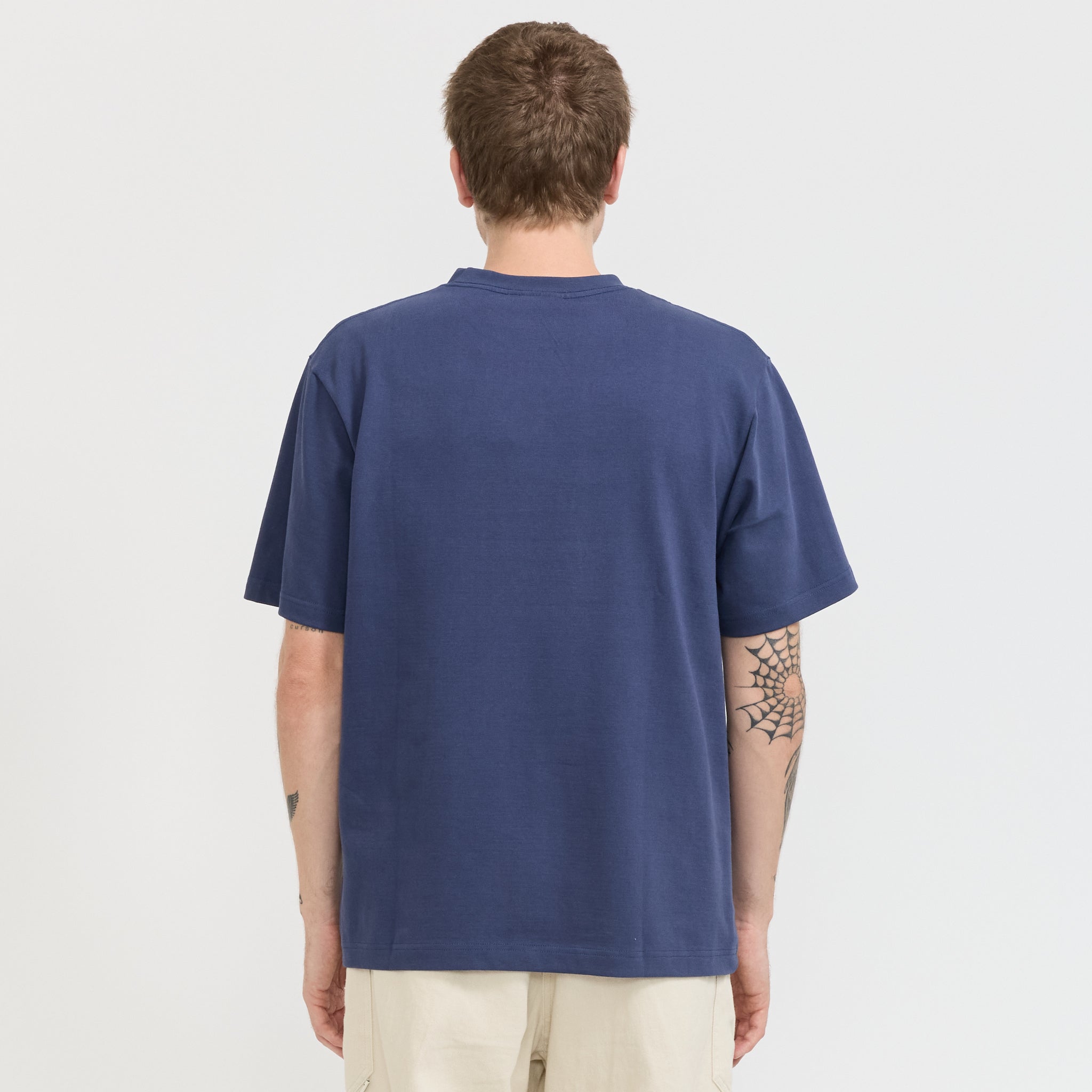 Power Goods | Super Weight Tee Navy Blue | Maplestore
