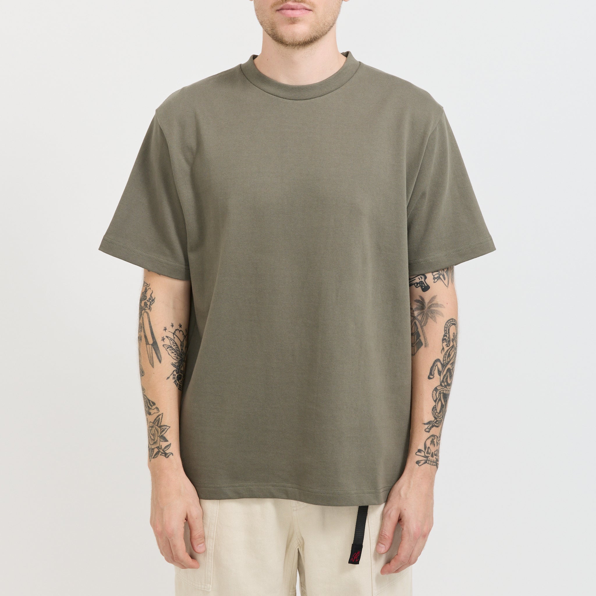 Power Goods | Super Weight Tee Olive | Maplestore
