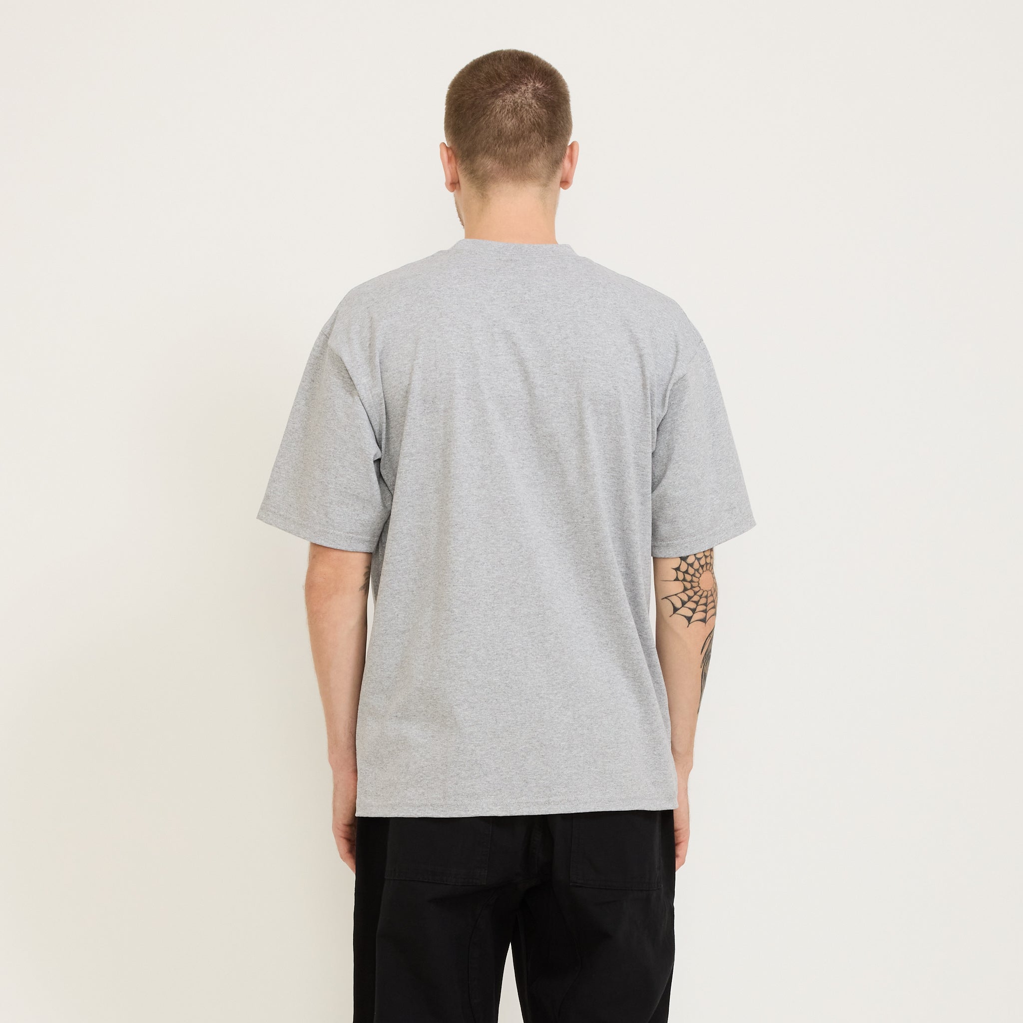 Pro Club | Heavyweight S/S Tee Heather Grey | Maplestore