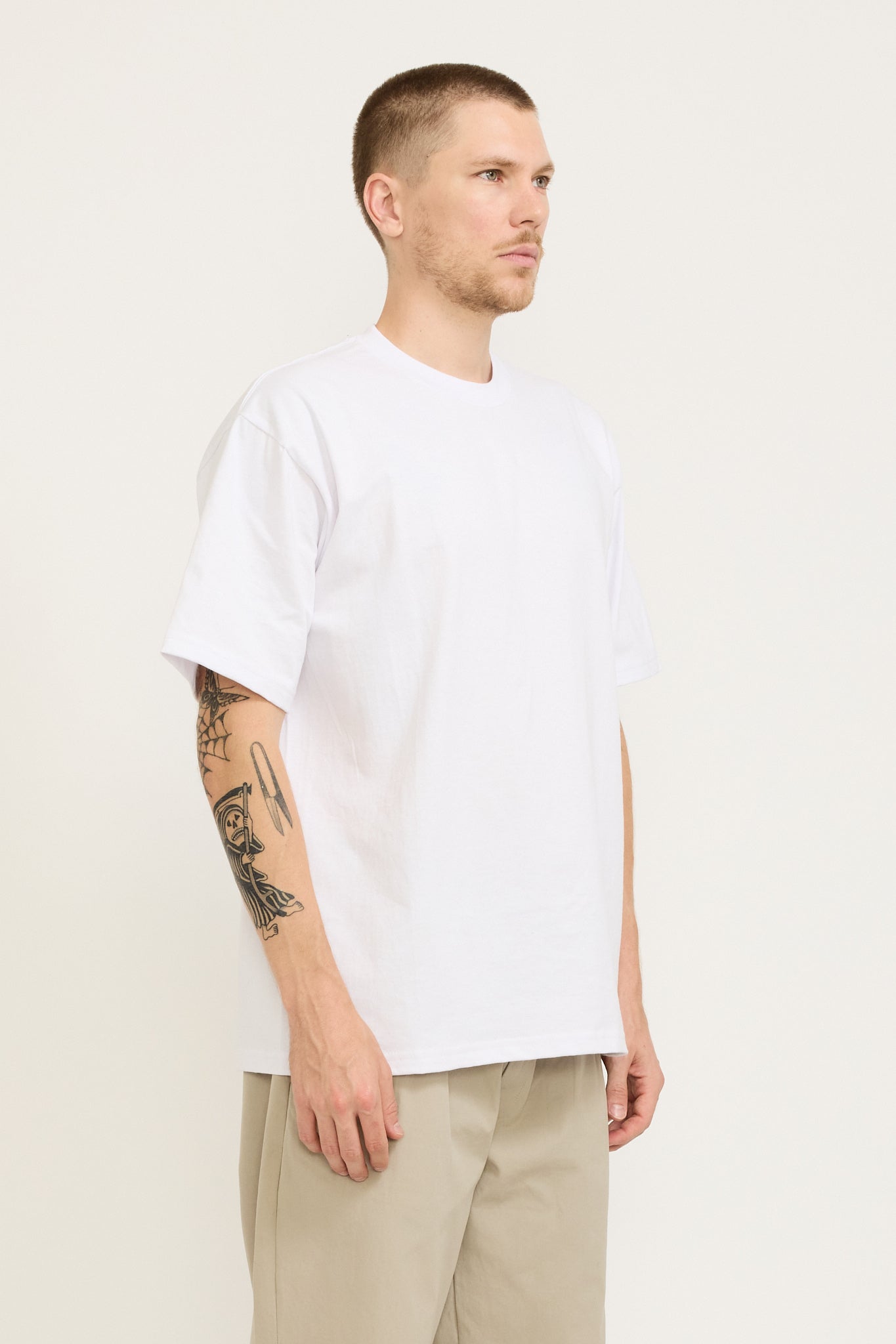 Heavyweight S/S Tee White