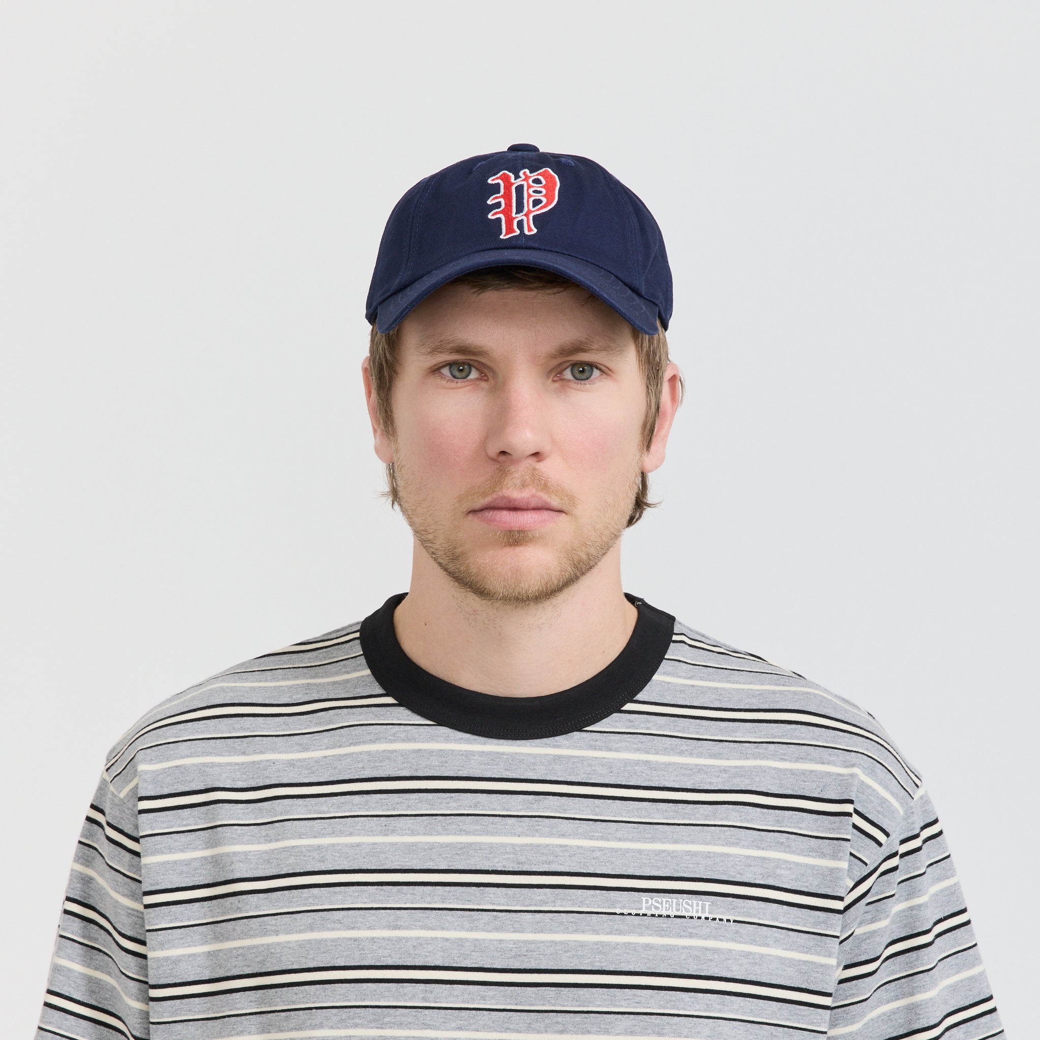 Washed Twill Baseball Cap Navy