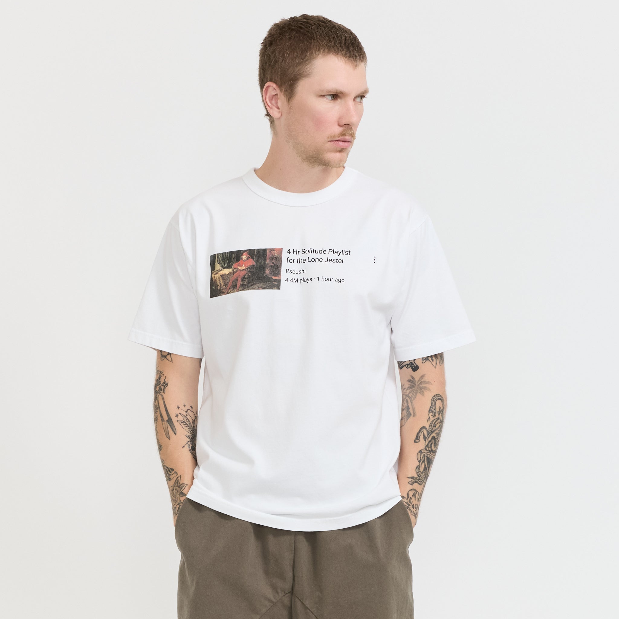 Pseushi | Jester Tee White | Maplestore