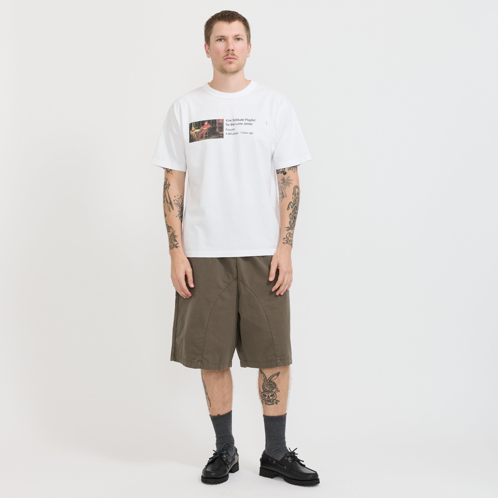 Pseushi | Jester Tee White | Maplestore